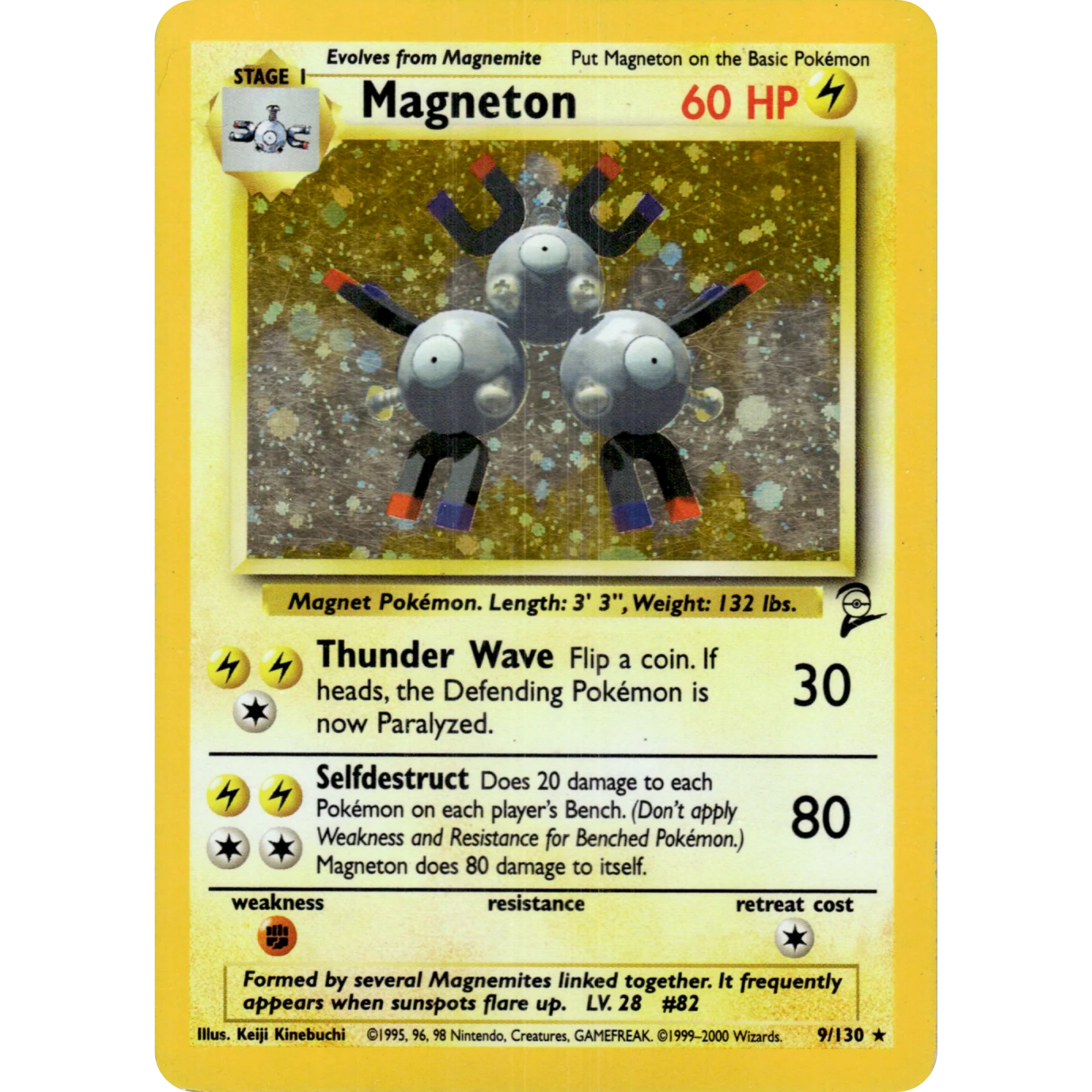 Magneton (9/130) [Base Set 2]