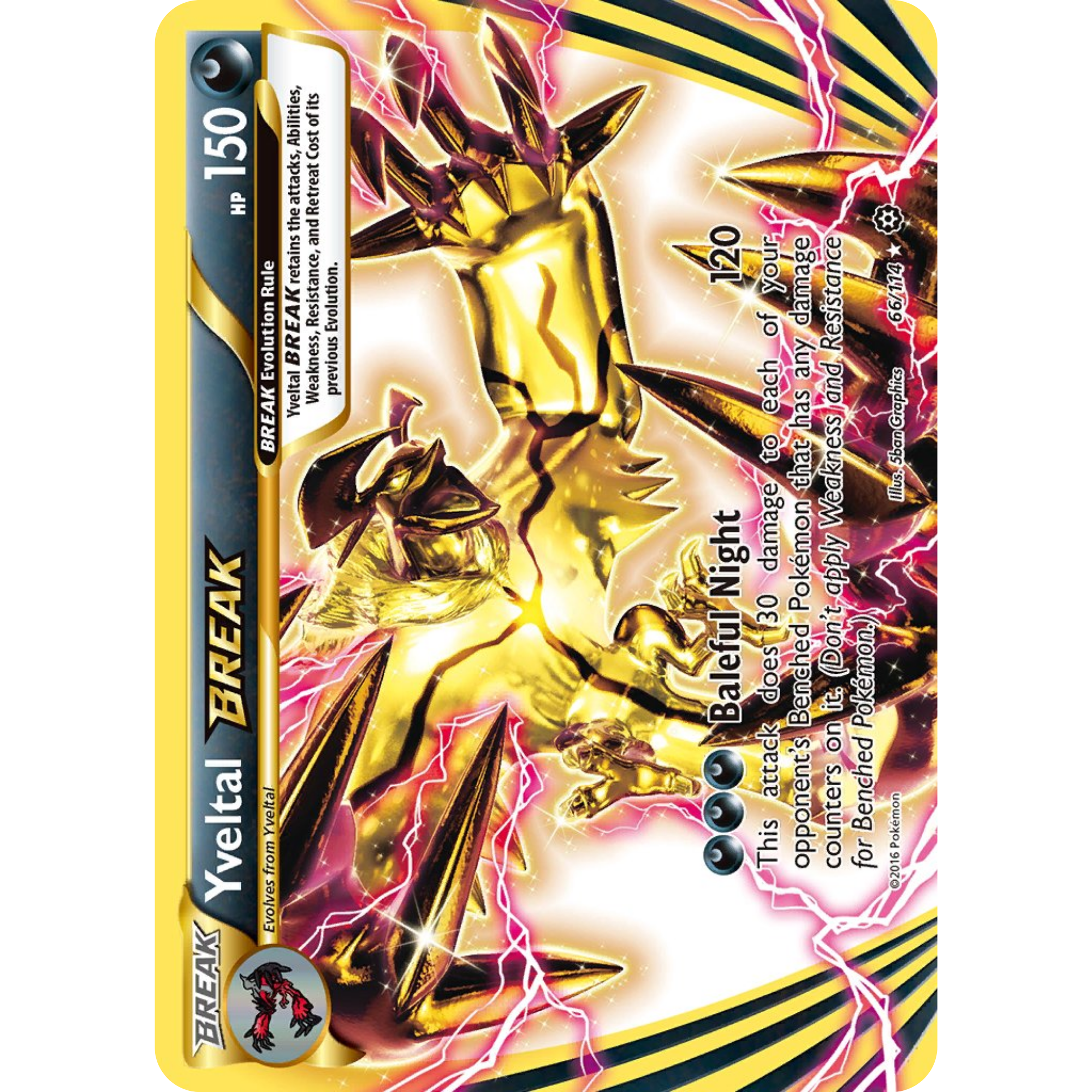 Yveltal BREAK (66/114) [XY: Steam Siege]