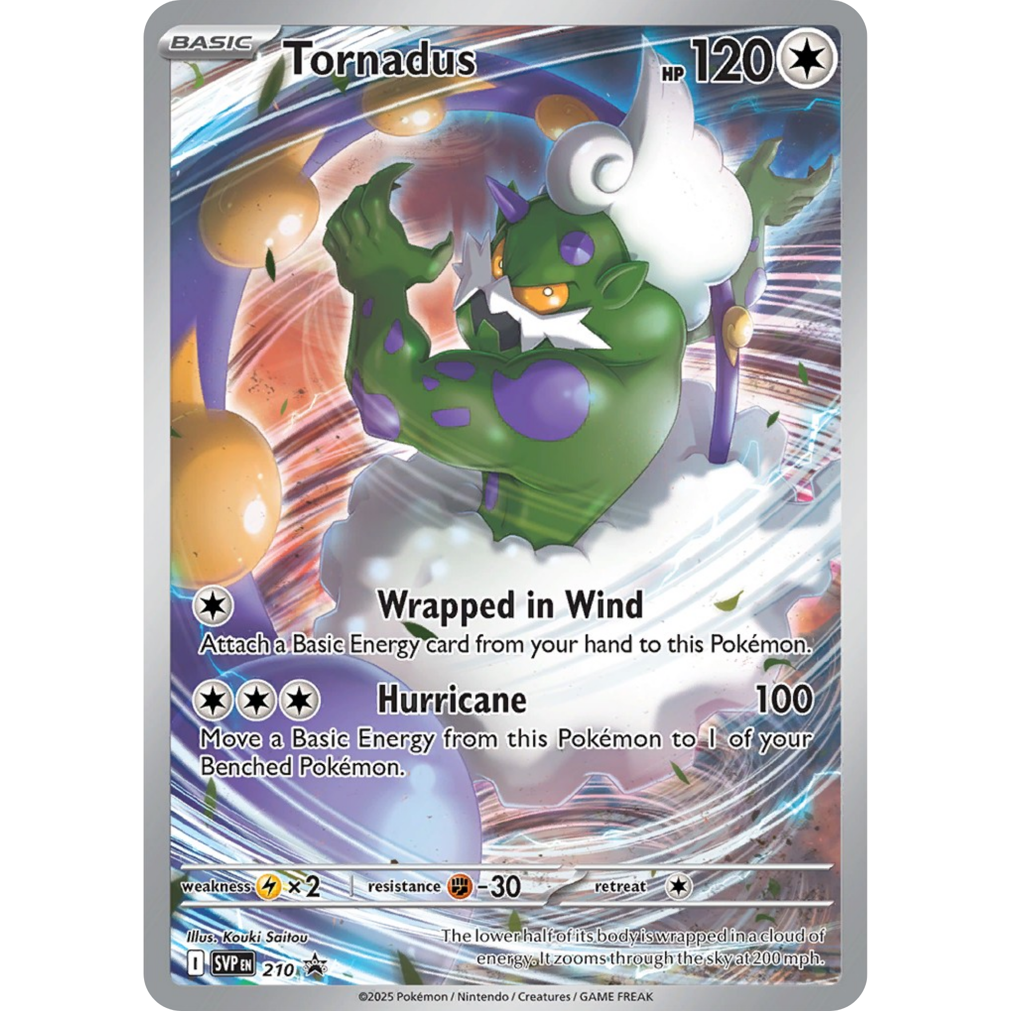 Tornadus (210) [Scarlet & Violet: Black Star Promos]
