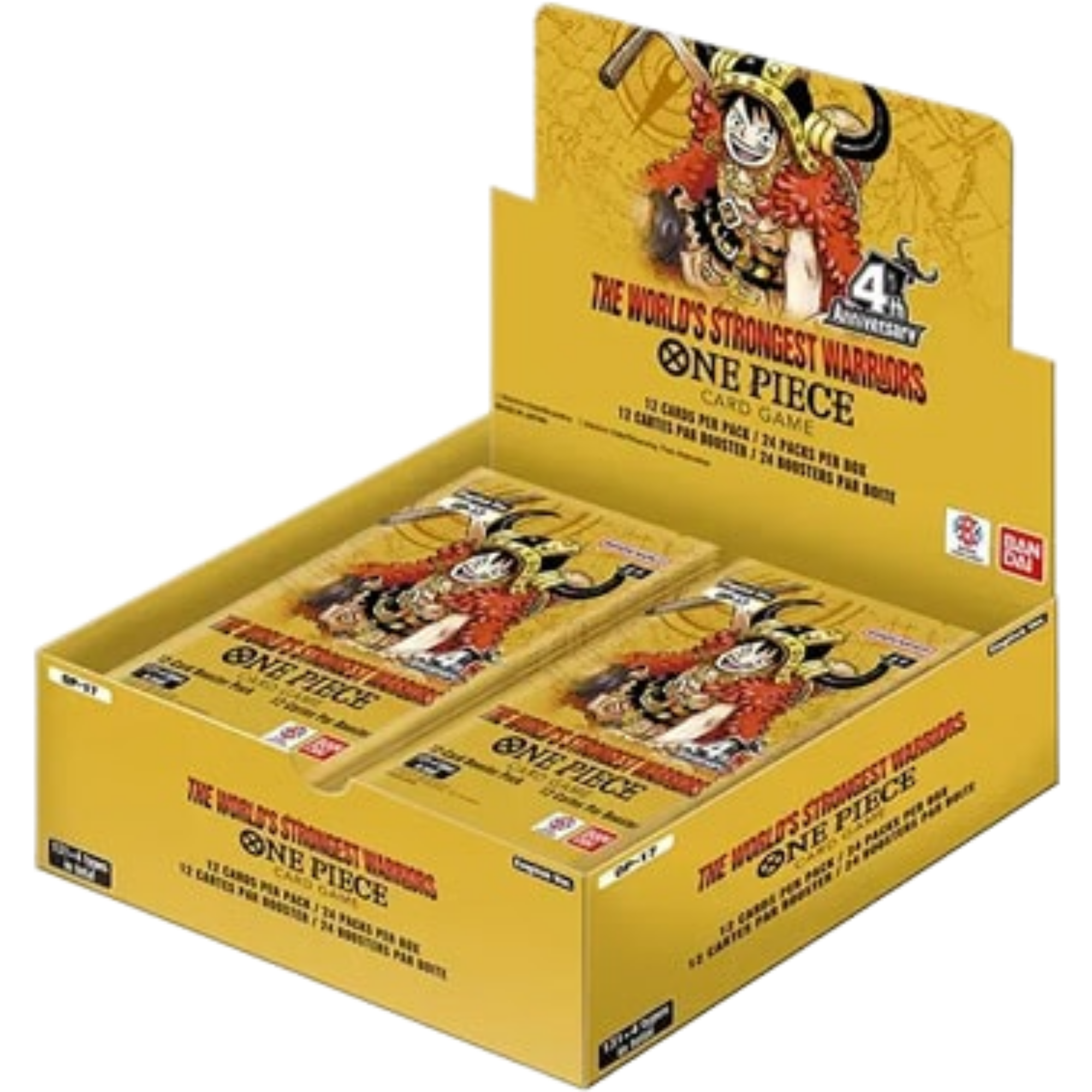 The World's Strongest Warriors Booster Box ( One Piece OP-17 ) Bandai TCG