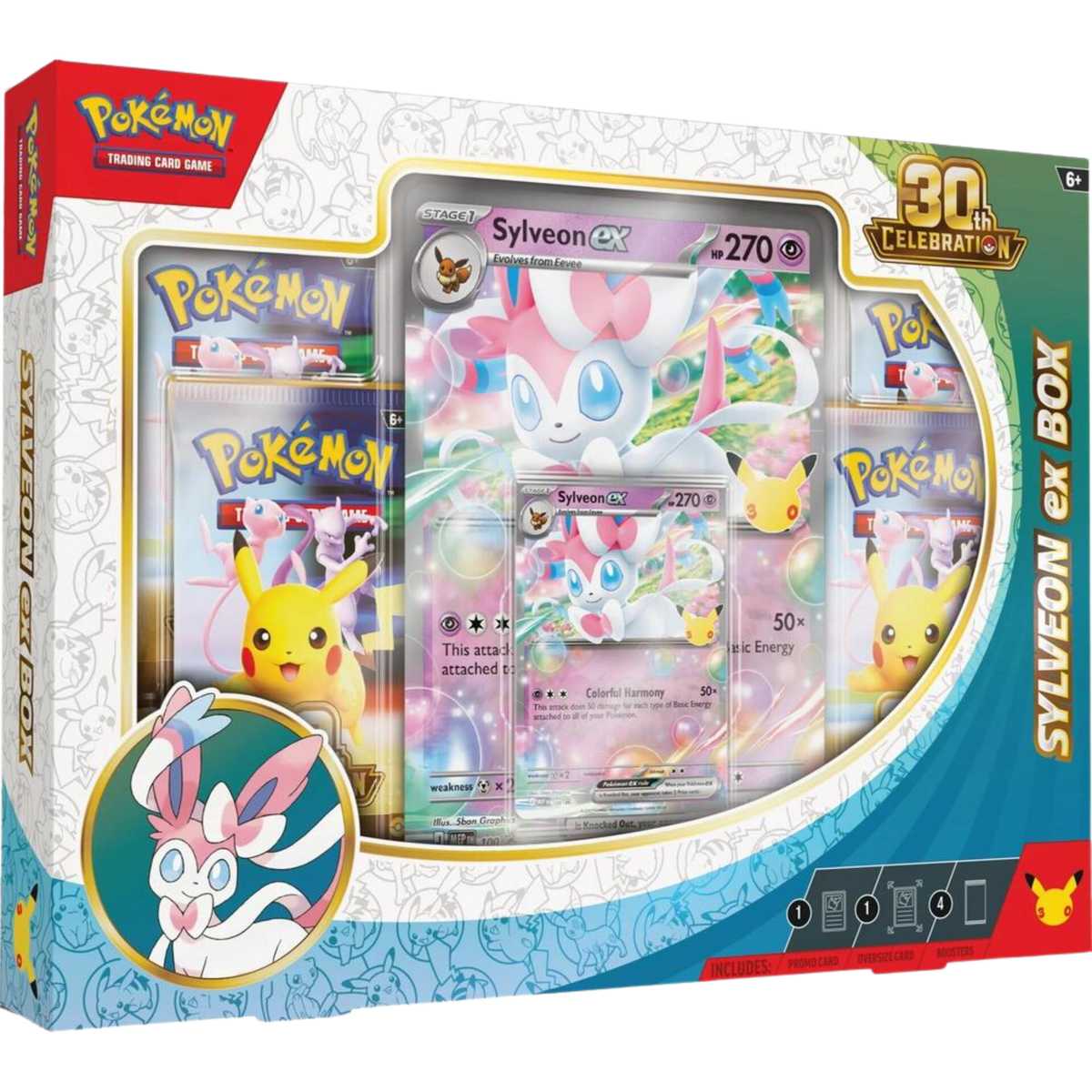 30th Celebration Sylveon ex Box ( 30th Anniversary ) Pokemon TCG