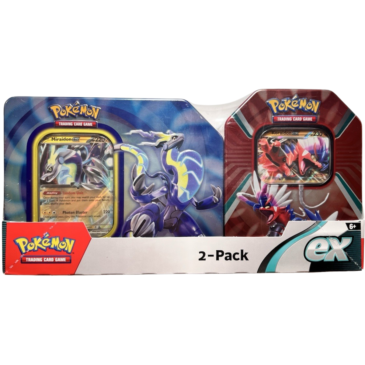 Paldea Legends Tins - Miraidon Bundle ( Scarlet & Violet ) Pokemon TCG