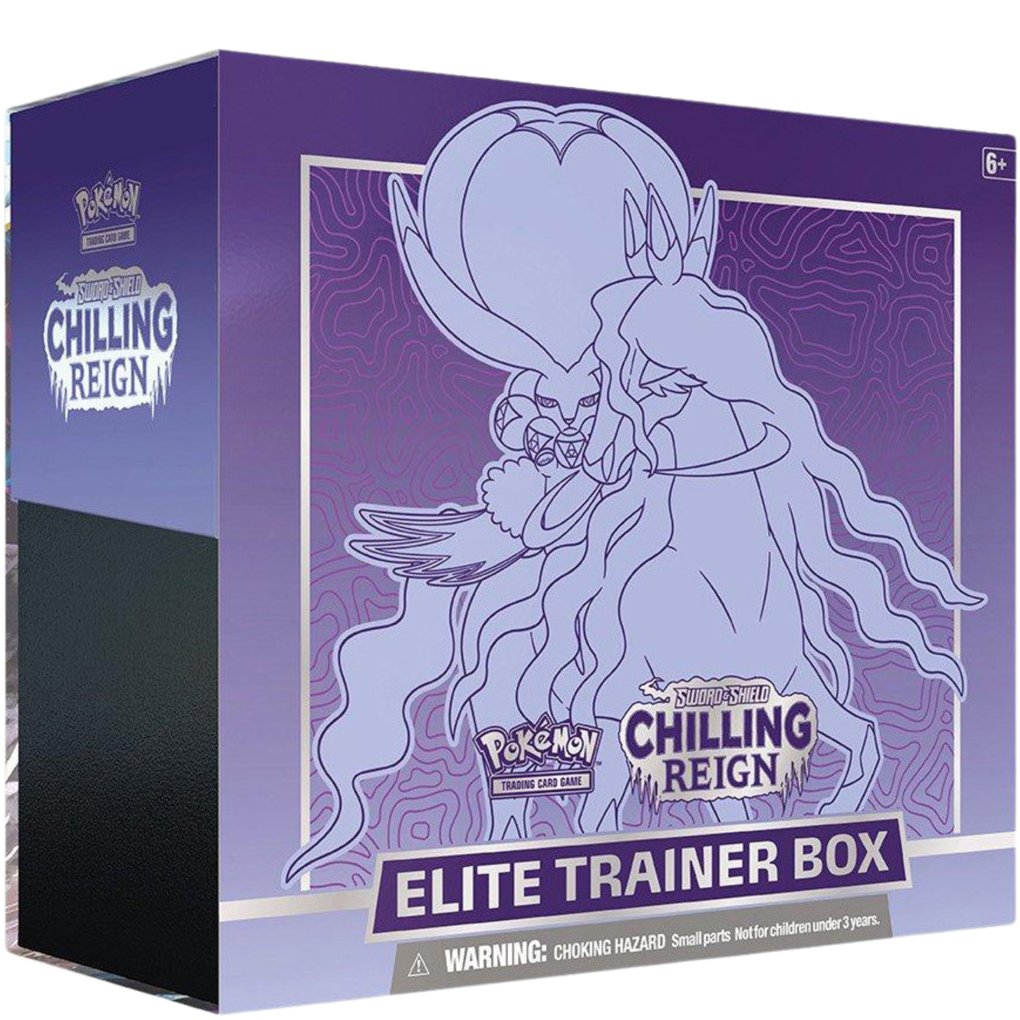 Chilling Reign Elite Trainer Box - Shadow Rider Calyrex ( Sword & Shield ) Pokemon TCG