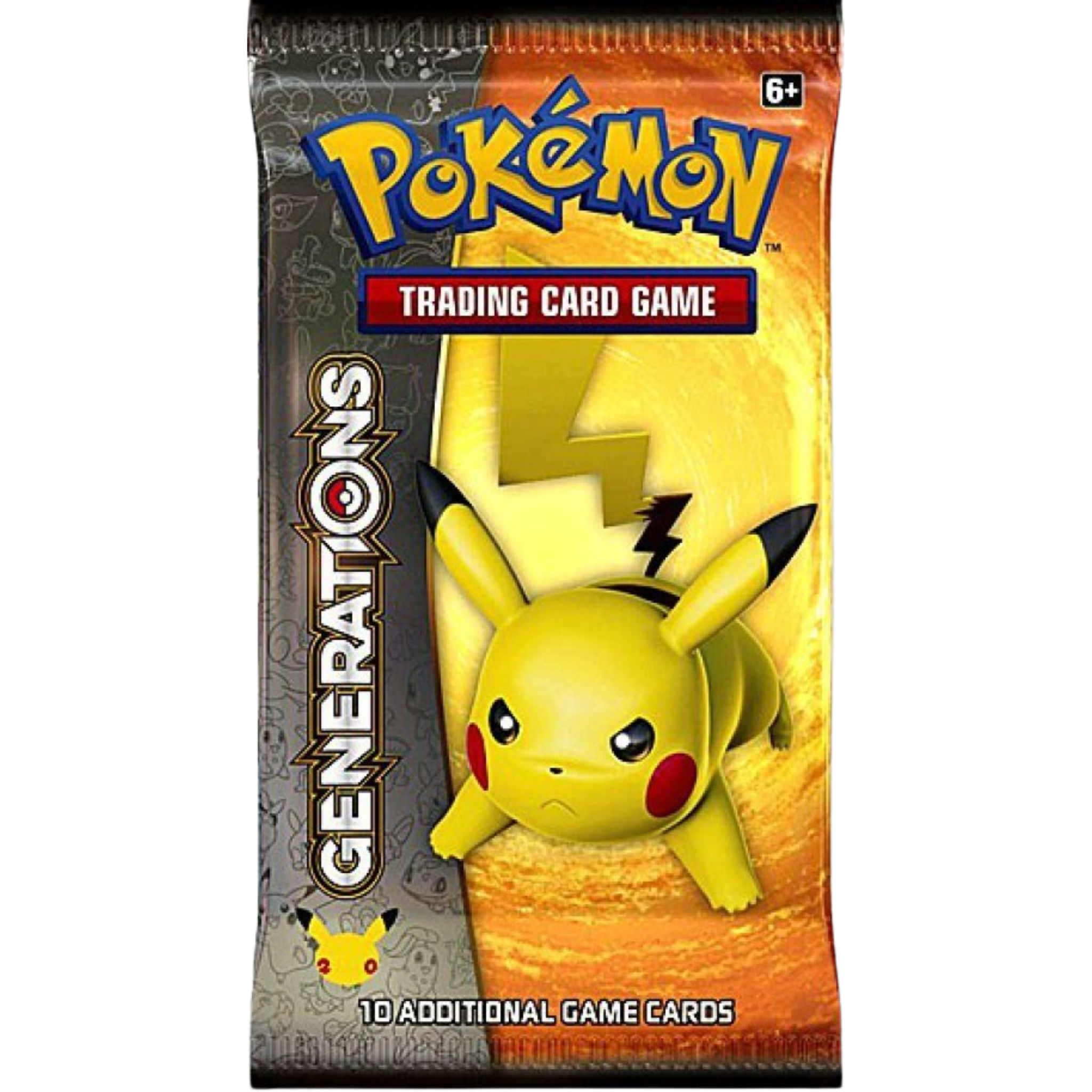 Generations Booster Pack - Random Artwork ( 20th Anniversary ) Pokemon TCG