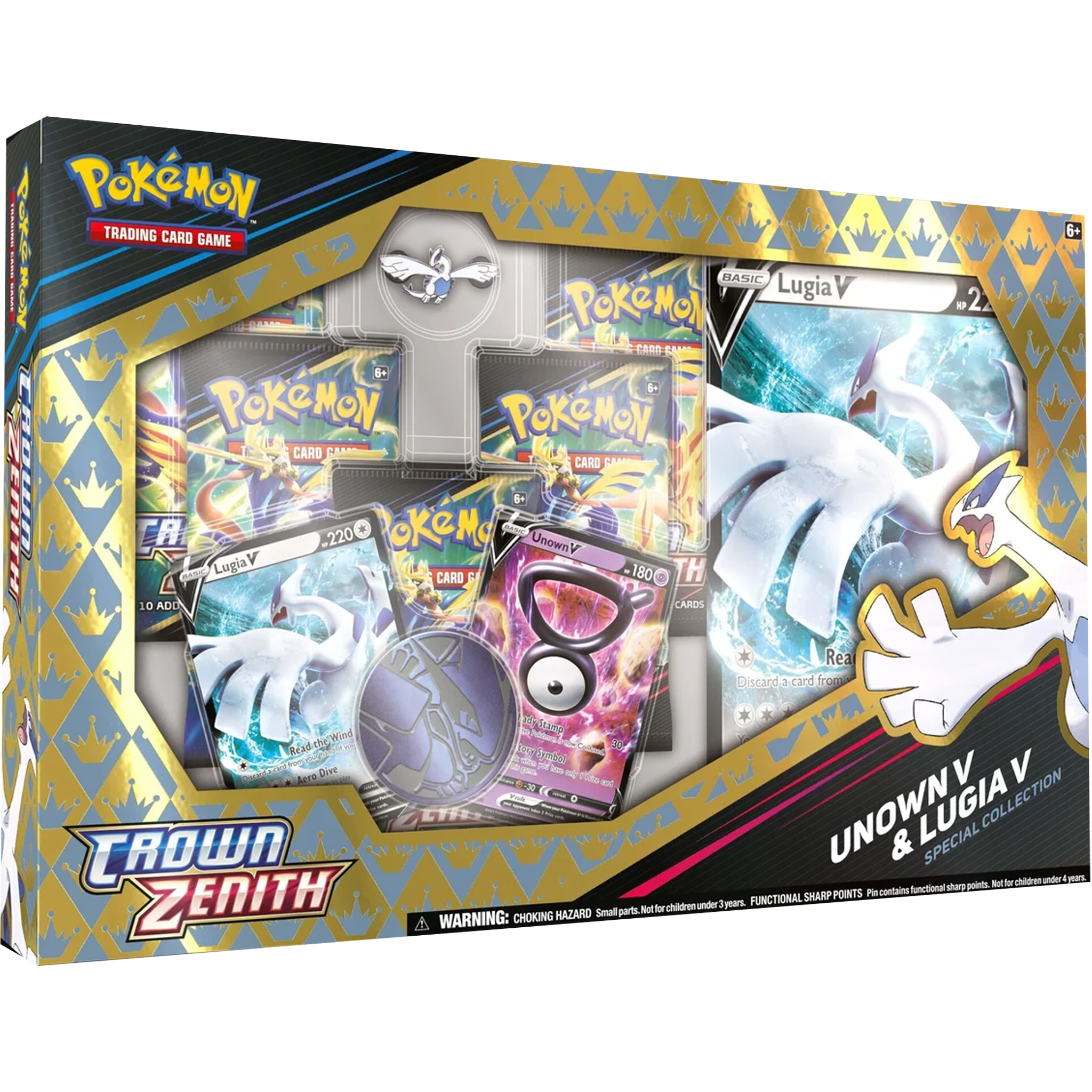 Crown Zenith Unown & Lugia Special Collection ( Sword & Shield ) Pokemon TCG