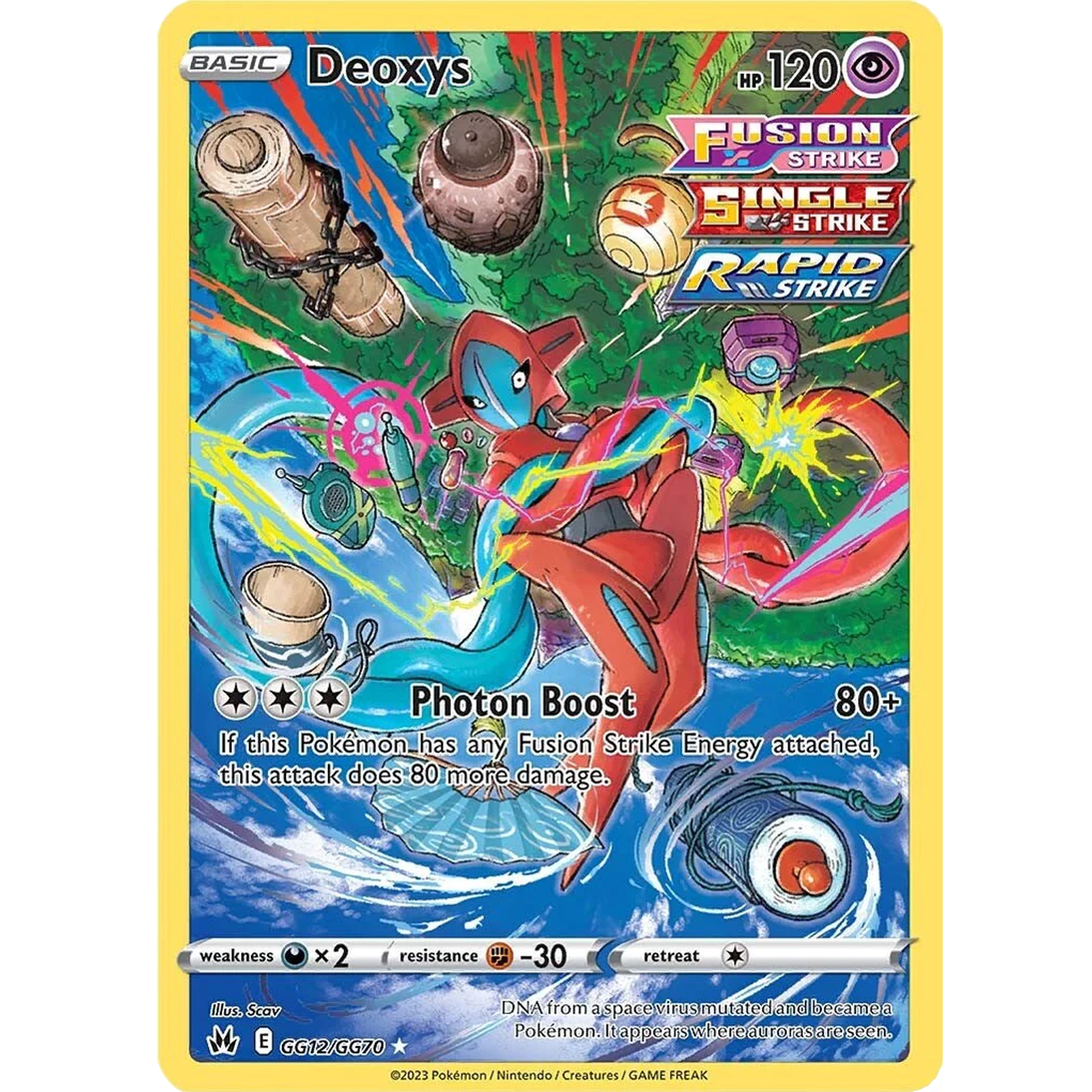 Deoxys (GG12/GG70) [Sword & Shield: Crown Zenith]