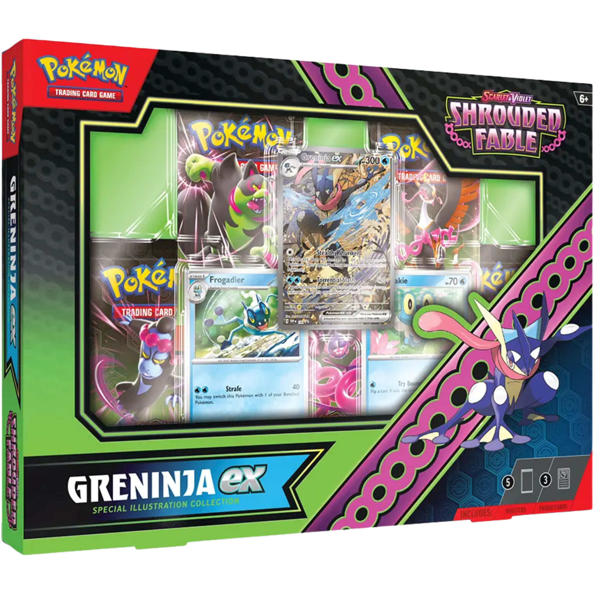 Greninja ex Special Illustration Collection ( Scarlet & Violet ) Pokemon TCG
