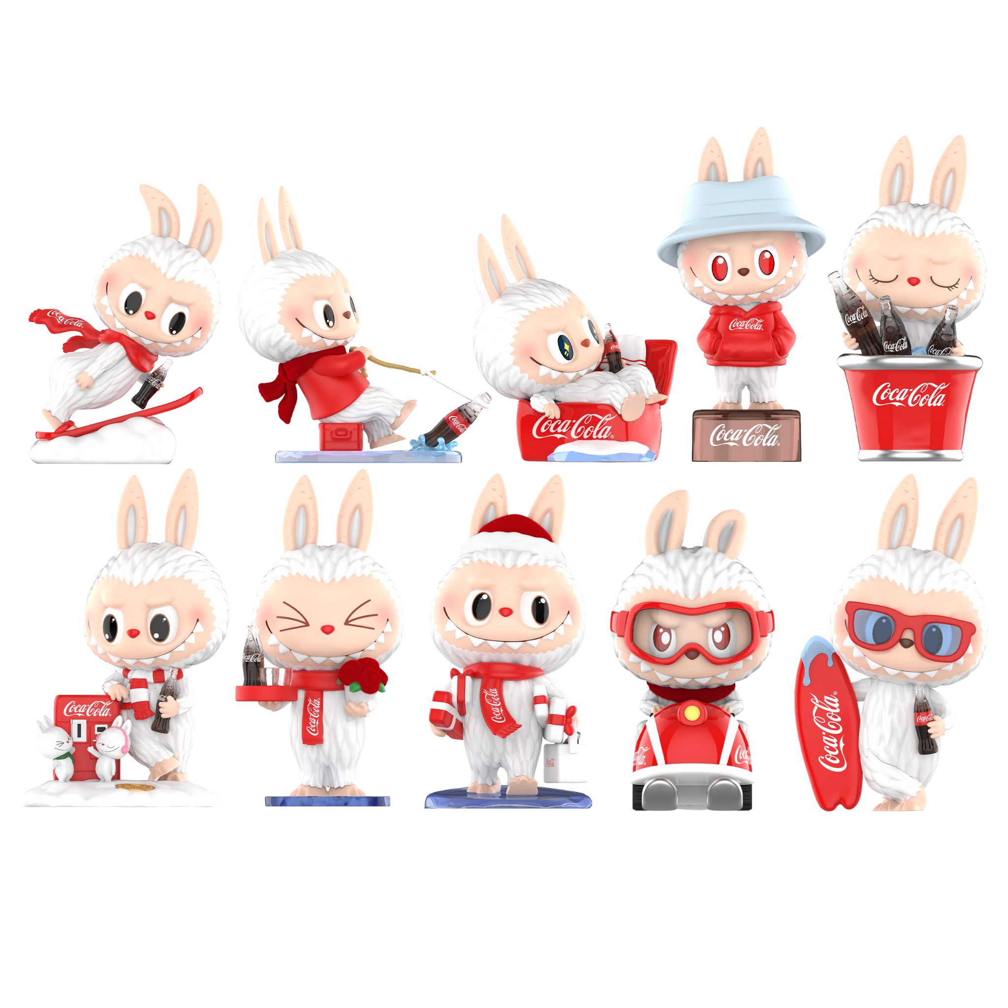 The Monsters x Coca Cola Series Figures ( Blind Box ) Pop Mart
