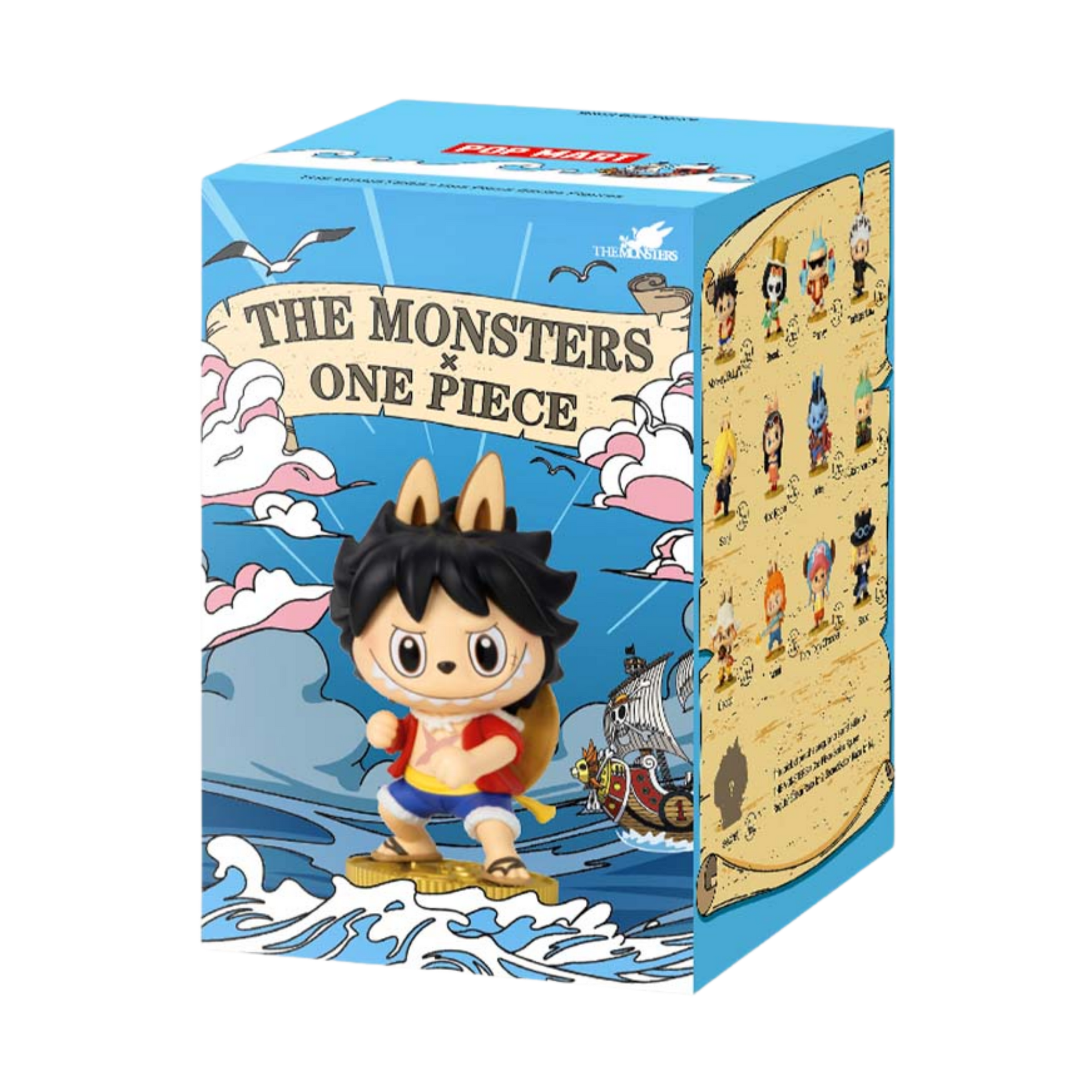 The Monsters x One Piece Series Figures ( Blind Box ) Pop Mart