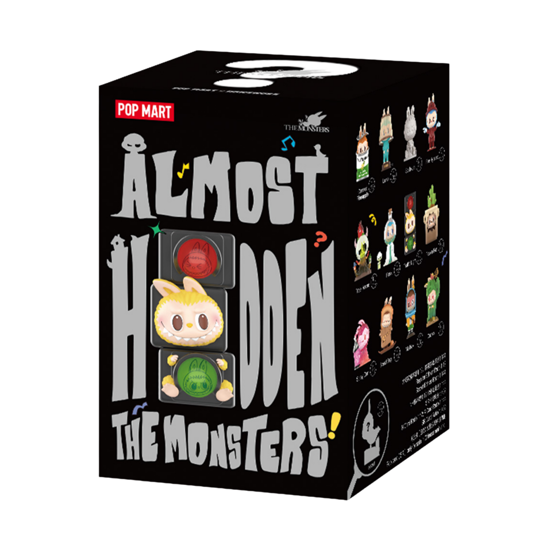 The Monsters Almost Hidden Series Figures ( Blind Box ) Pop Mart