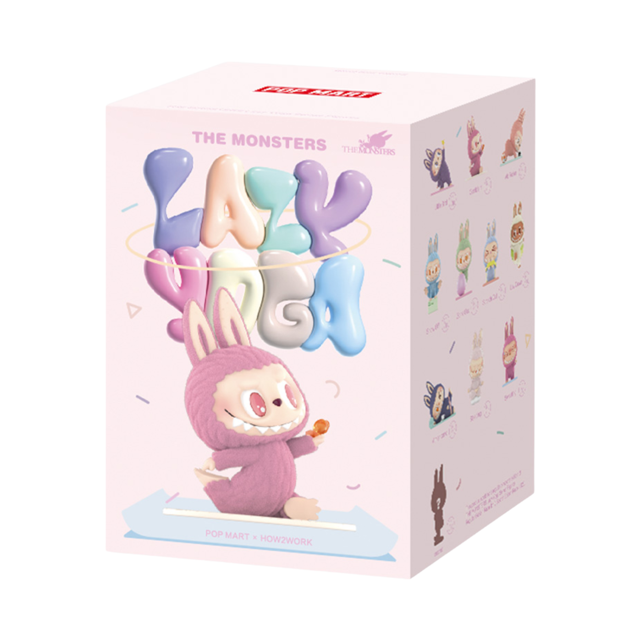 The Monster Lazy Yoga Series Figures ( Blind Box ) Pop Mart