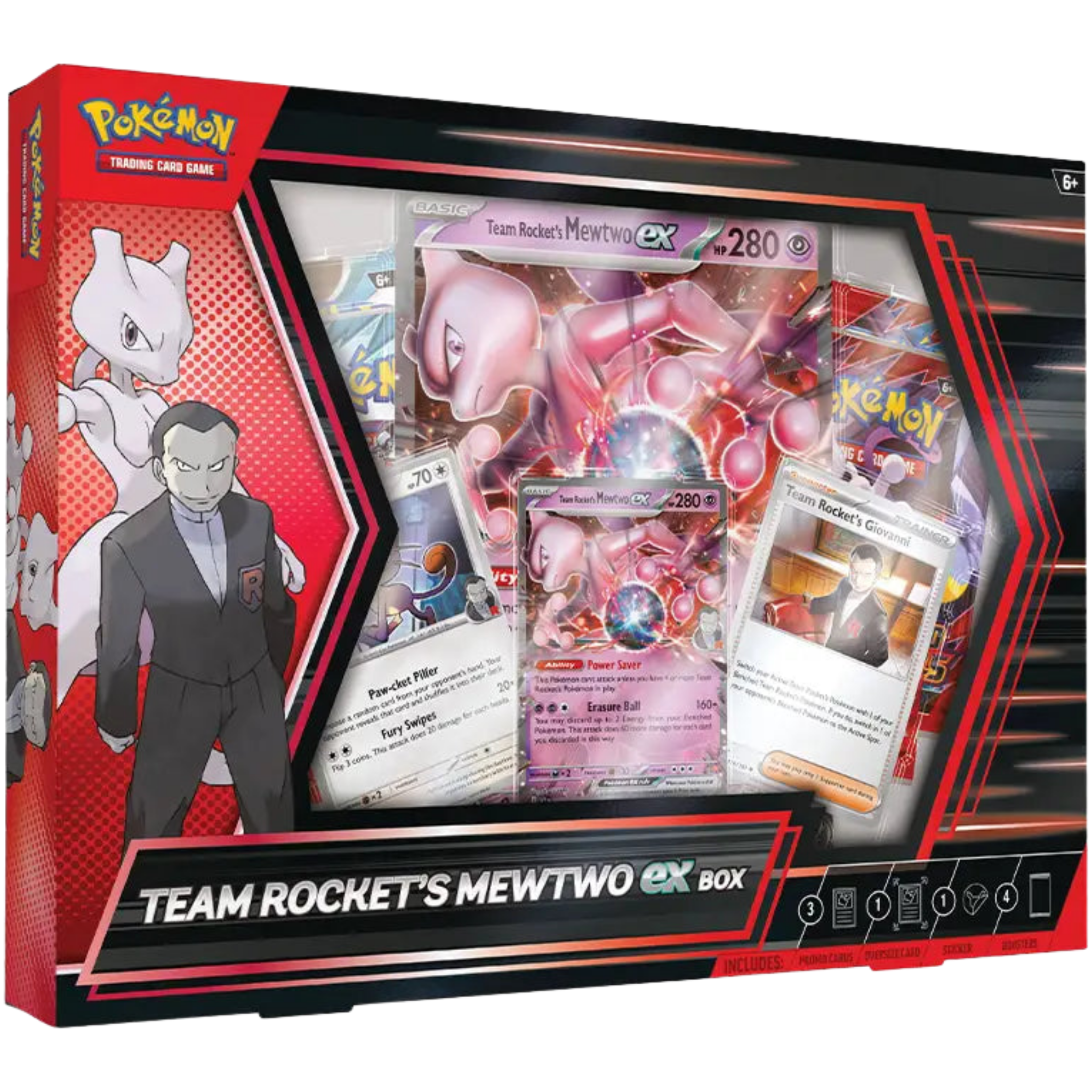 Team Rocket's Mewtwo ex Box ( Scarlet & Violet ) Pokemon TCG