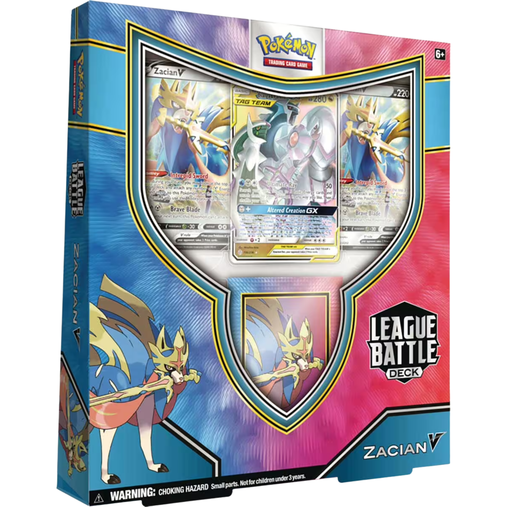 League Battle Deck - Zacian ( Sun & Moon ) Pokemon TCG