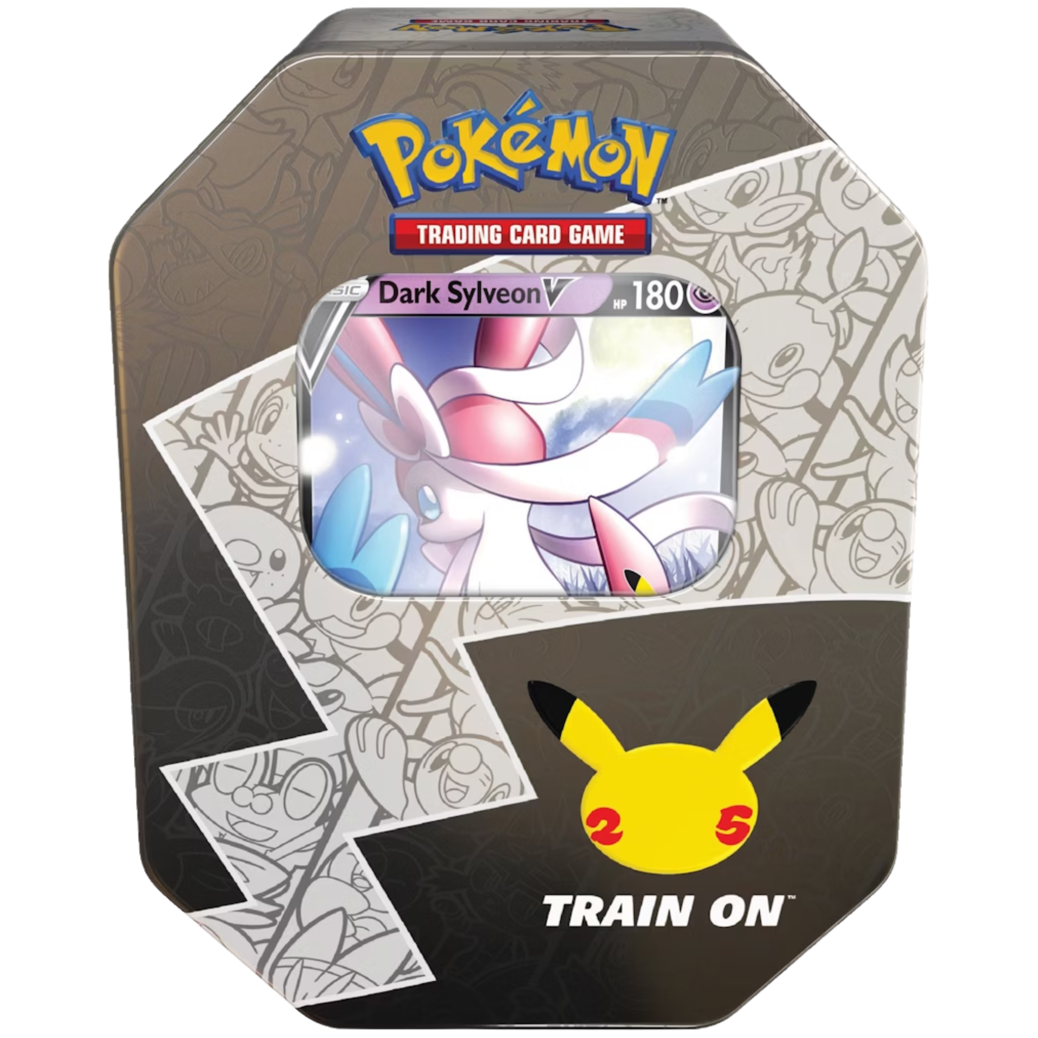 Dark Sylveon V Tin ( Celebrations ) Pokemon TCG