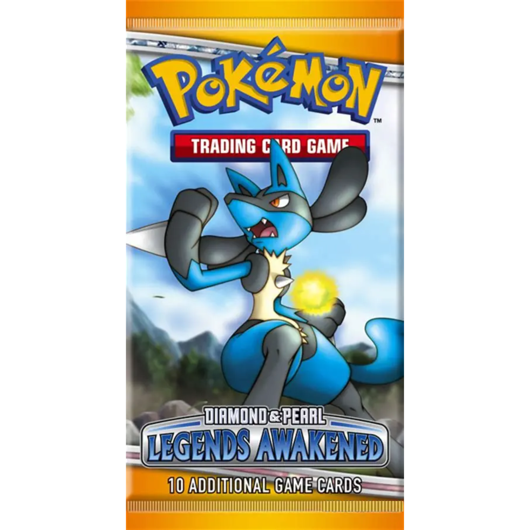 Legends Awakened Booster Pack - Lucario ( Diamond & Pearl ) Pokemon TCG