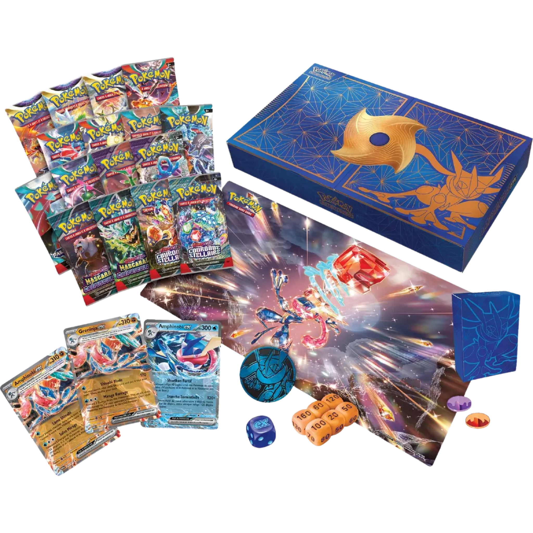 Greninja ex Ultra Premium Collection ( Scarlet & Violet ) Pokemon TCG
