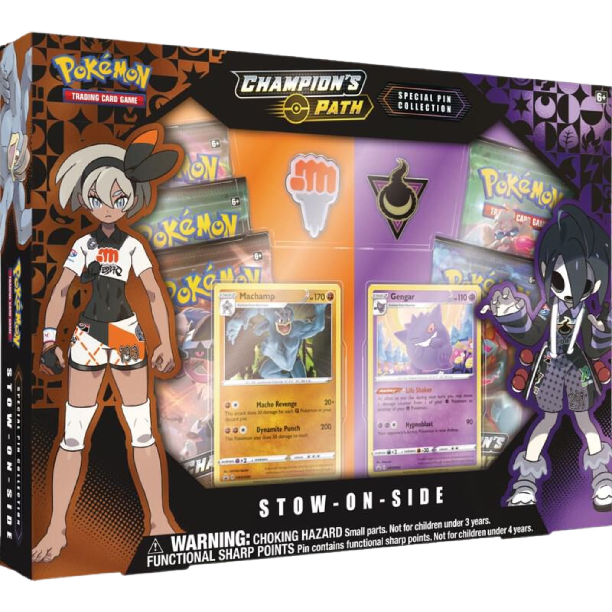 Stow-On-Side Special Pin Collection ( Champion's Path ) Pokemon TCG