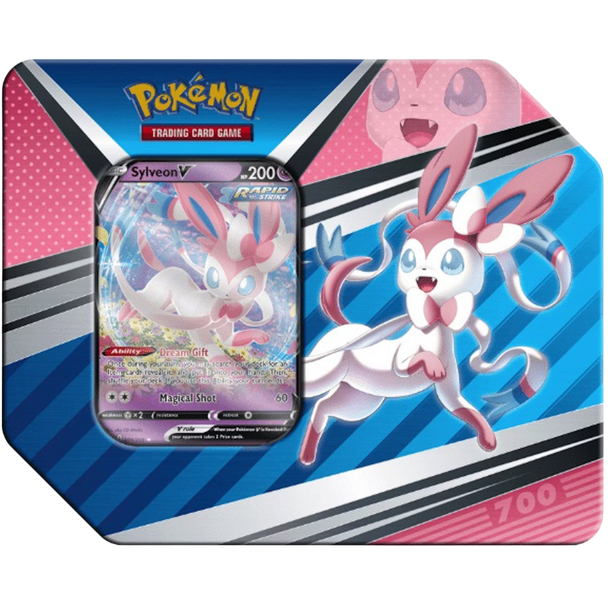 V Heroes Tin - Sylveon ( Sword & Shield ) Pokemon TCG
