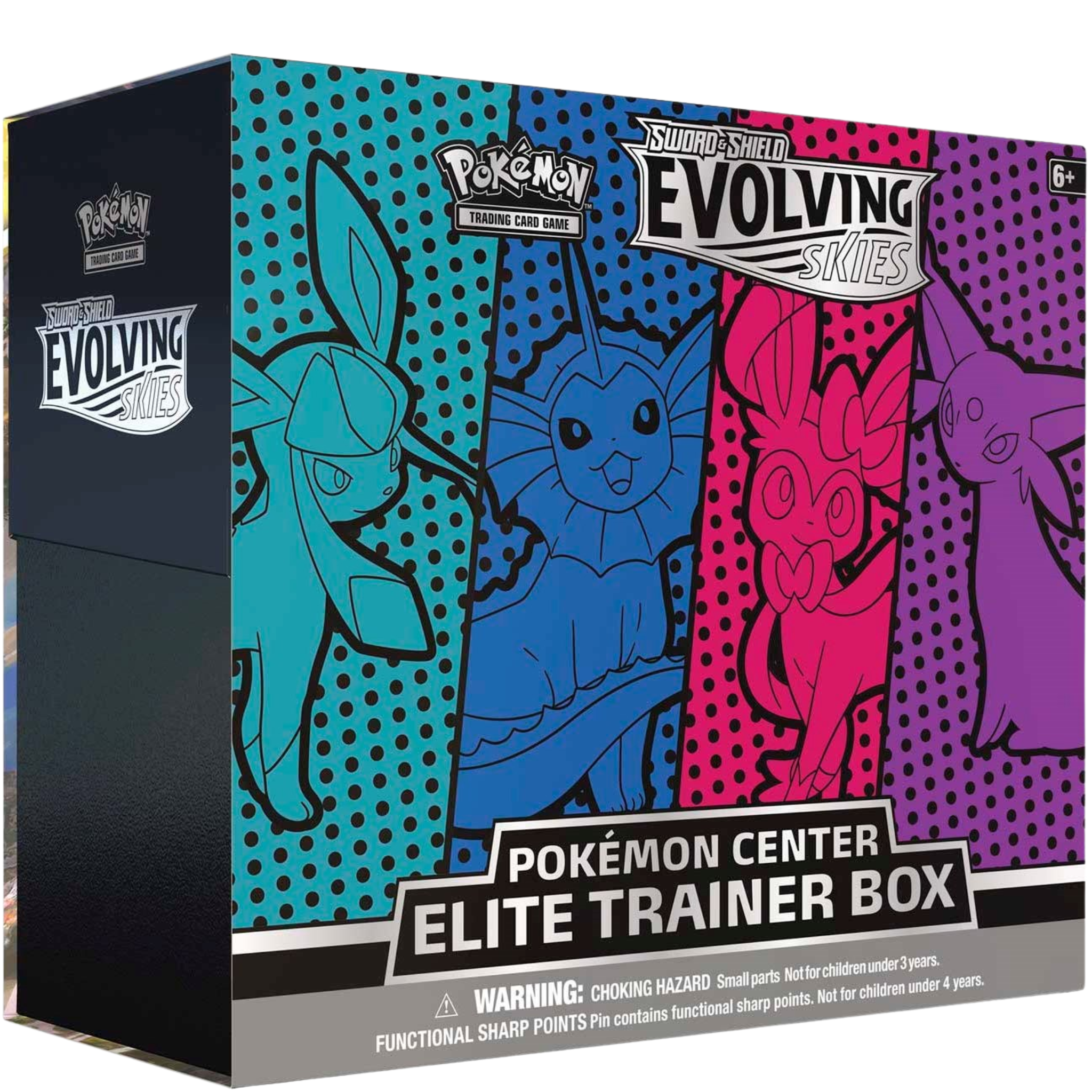 Evolving Skies Pokémon Center Elite Trainer Box - Vaporeon ( Sword & Shield ) Pokemon TCG