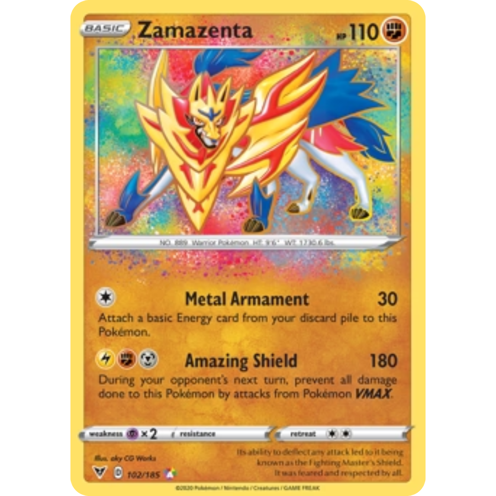 Zamazenta (102/185) [Sword & Shield: Vivid Voltage]