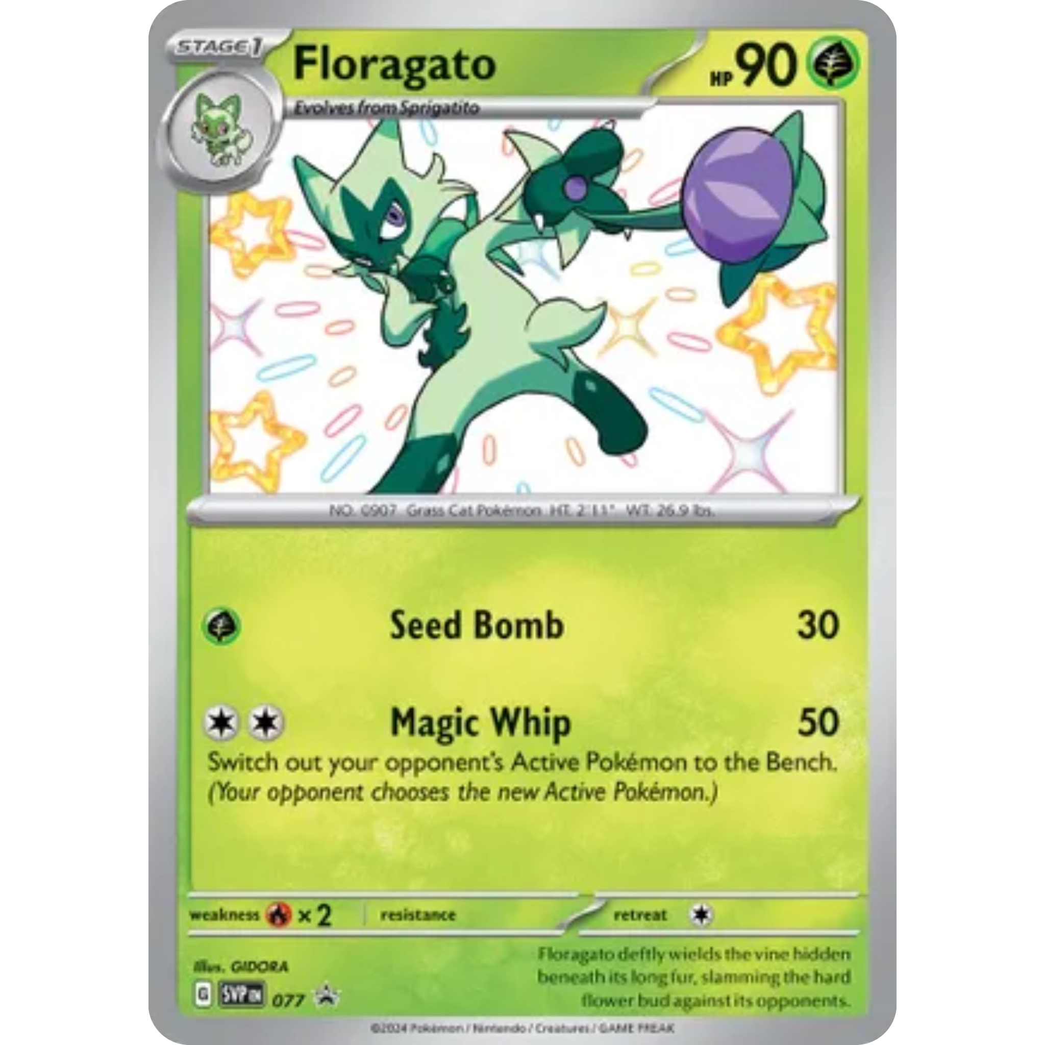 Floragato (077) [Scarlet & Violet: Black Star Promos]