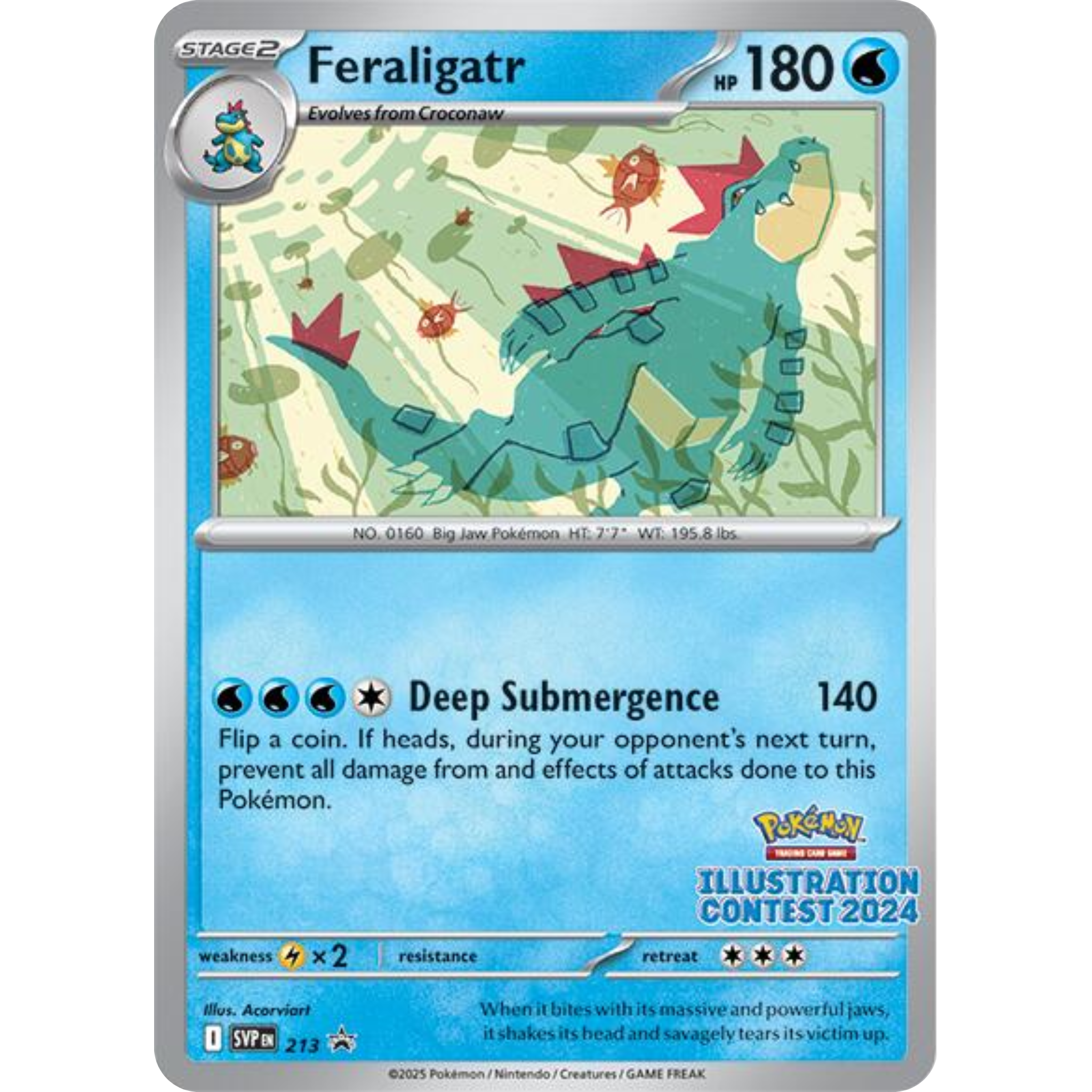 Feraligatr (213) [Scarlet & Violet: Black Star Promos]