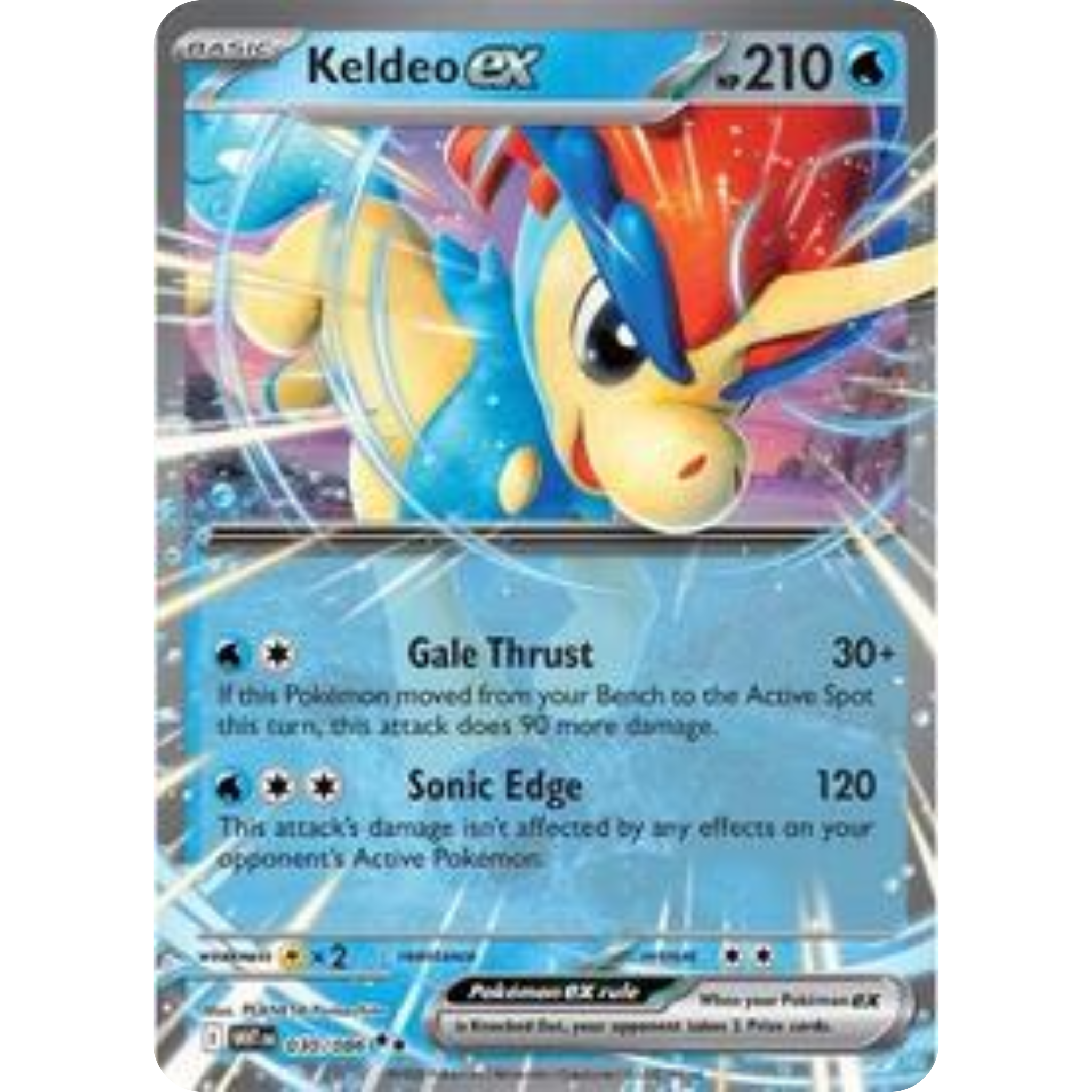 Keldeo ex (030/086) [SV: White Flare]