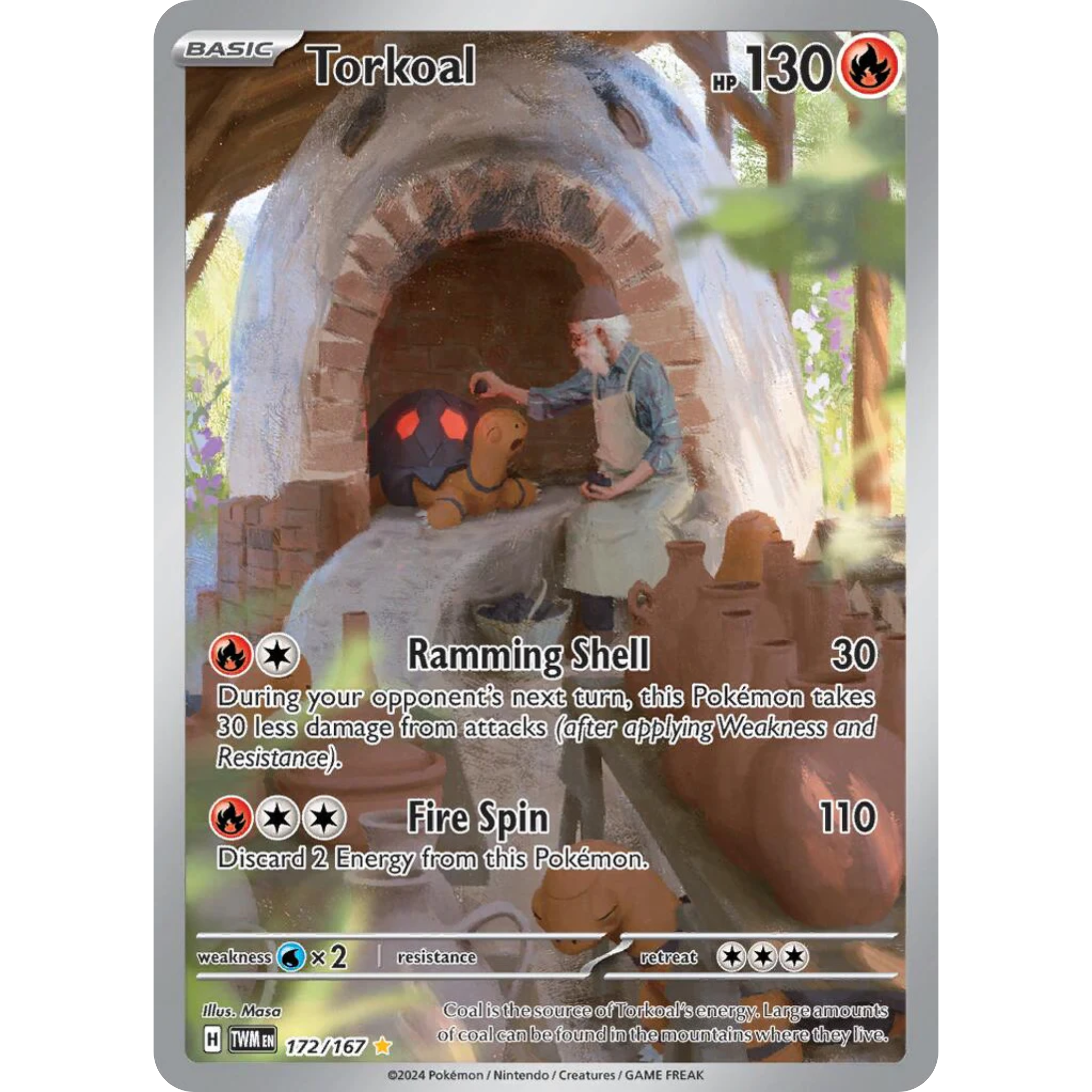 Torkoal (172/167) [Scarlet & Violet: Twilight Masquerade]