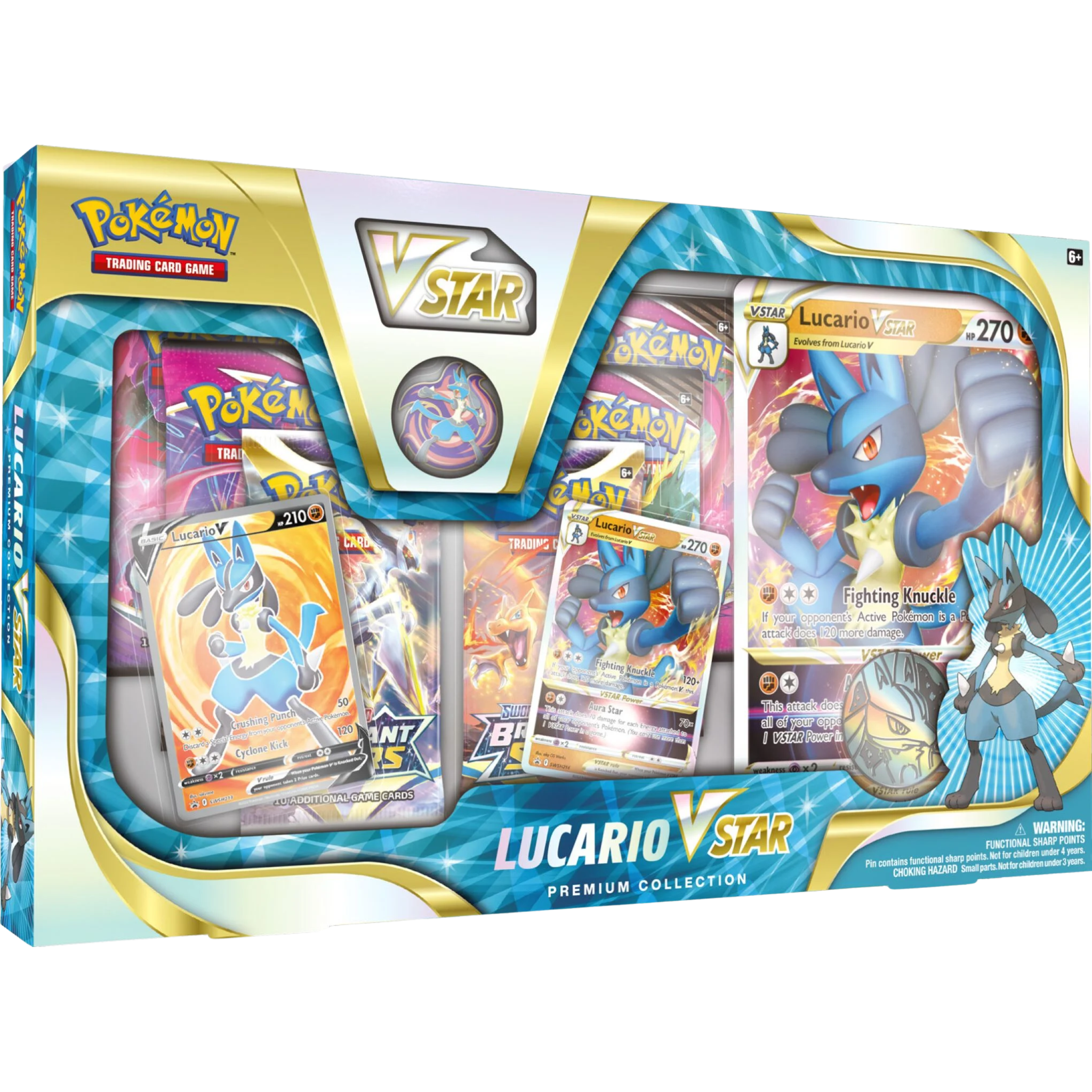 Lucario VStar Premium Collection ( Sword & Shield ) Pokemon TCG