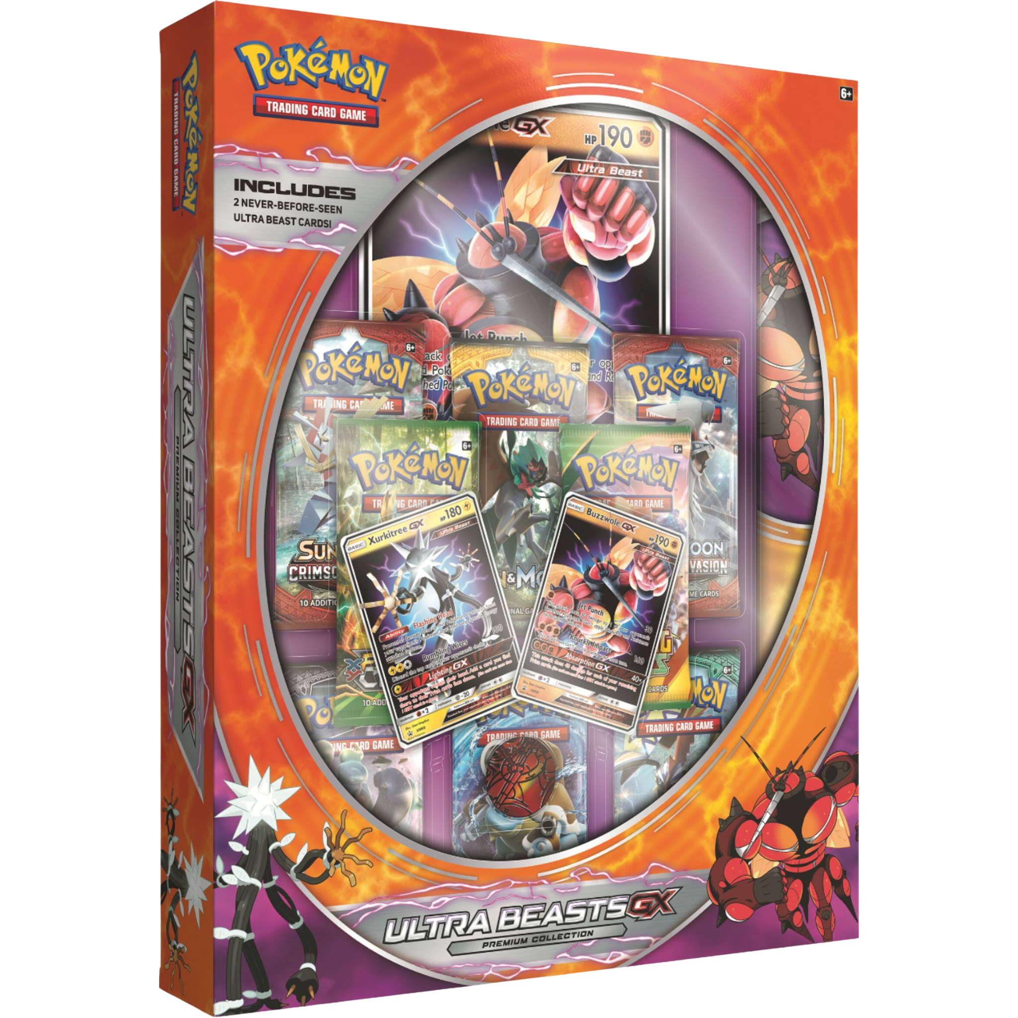 Ultra Beasts GX Premium Collection - Buzzwole & Xurkitree ( Sun & Moon ) Pokemon TCG