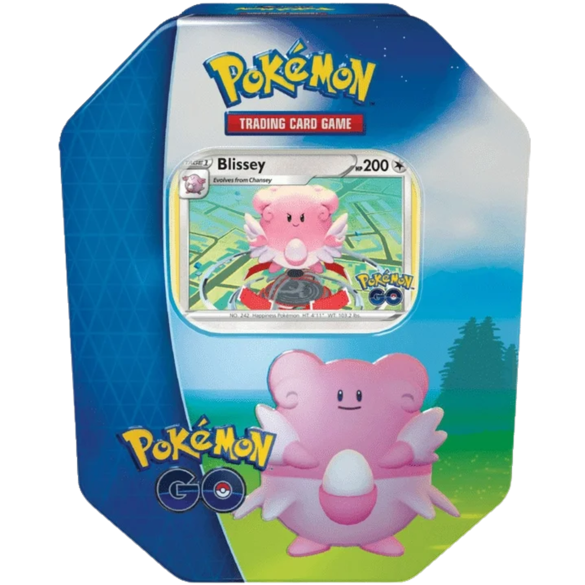 Pokemon Go Tin - Blissey ( Sword & Shield ) Pokemon TCG