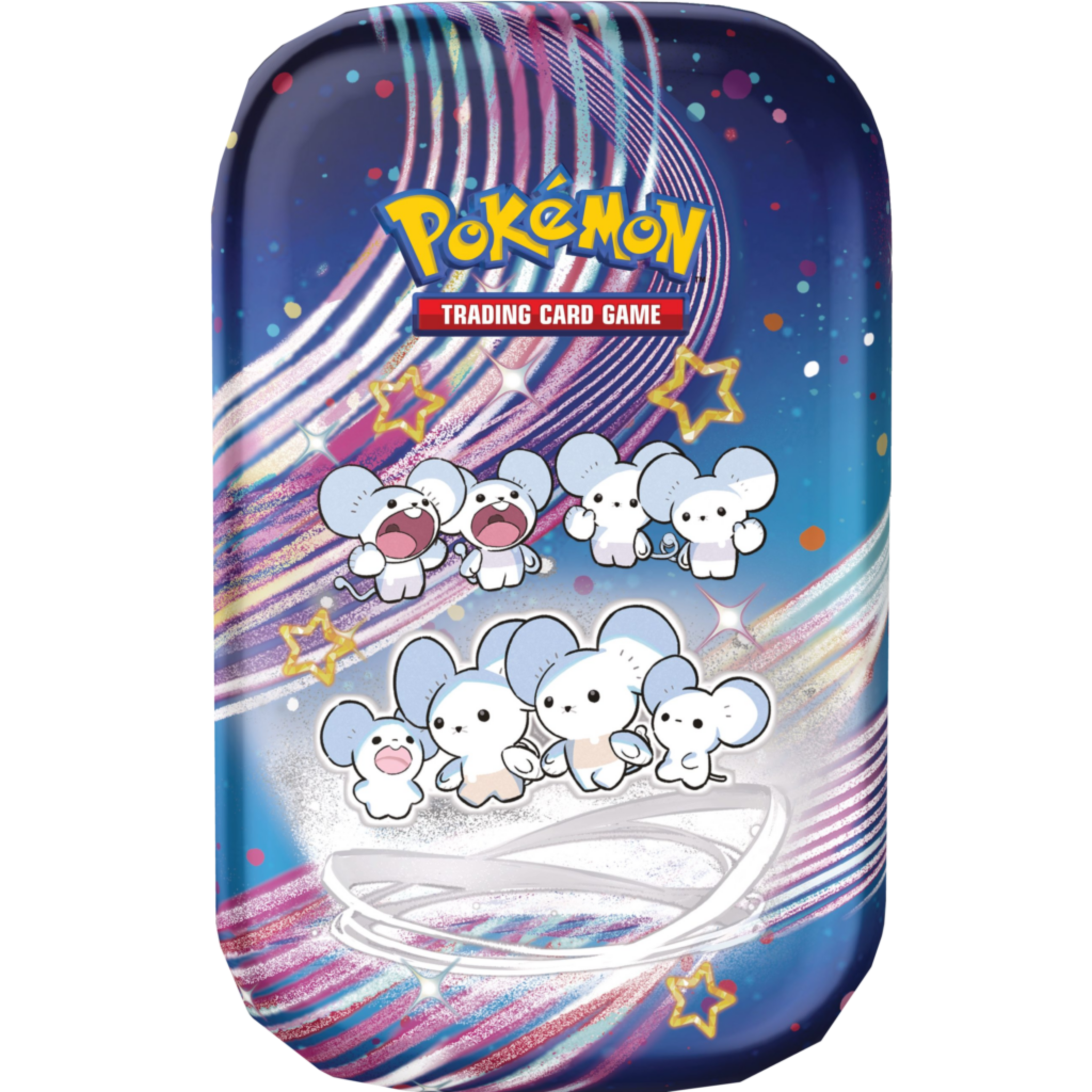 Paldean Fates Mini Tin - Maushold ( Scarlet & Violet ) Pokemon TCG