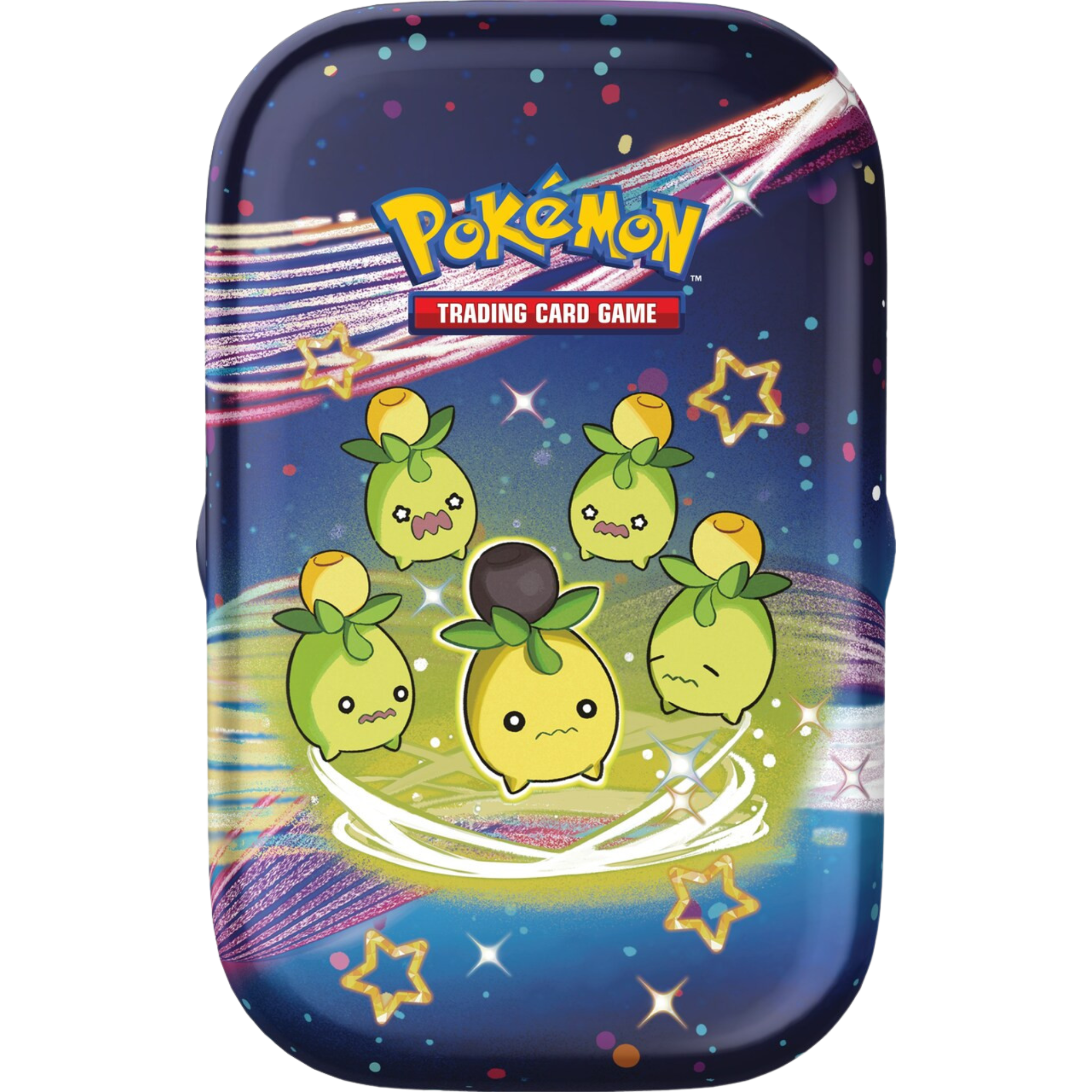 Paldean Fates Mini Tin - Smoliv ( Scarlet & Violet ) Pokemon TCG