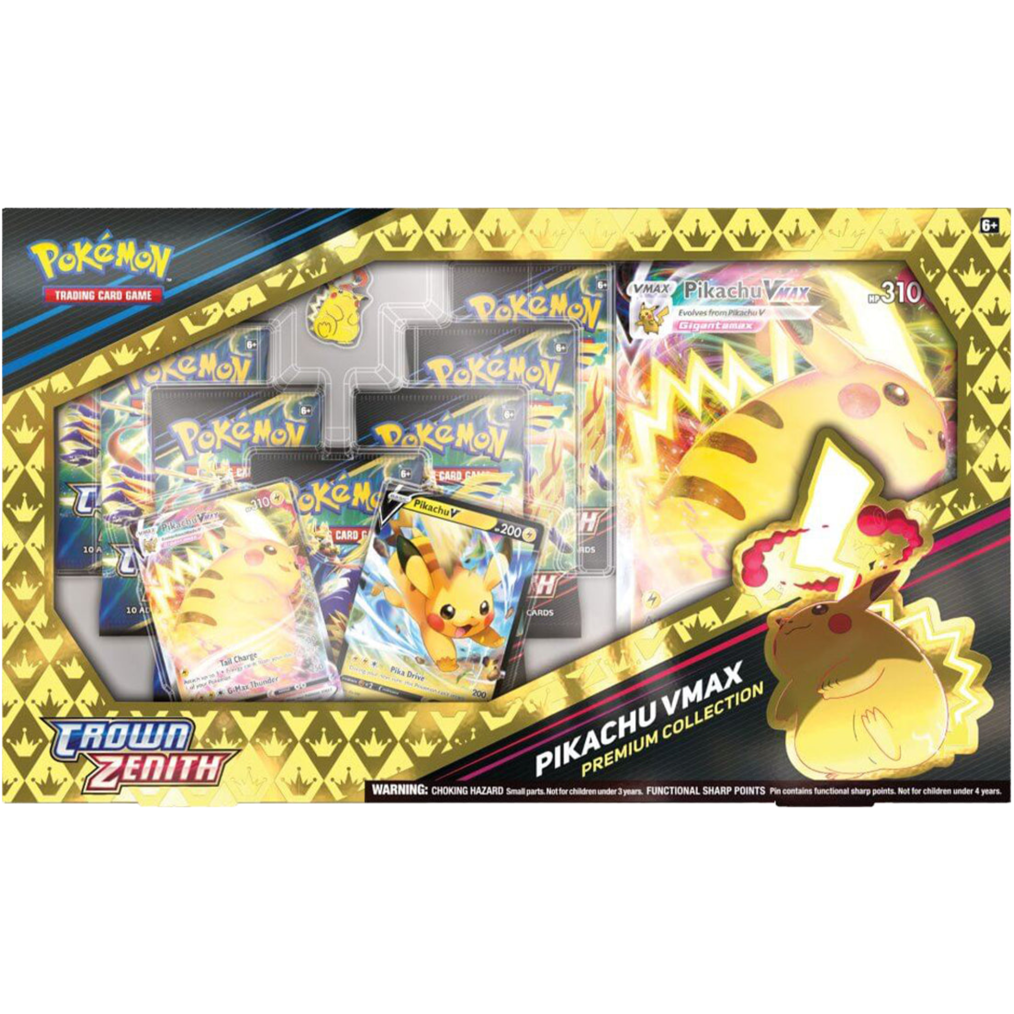 Pikachu VMAX Premium Collection ( Crown Zenith ) Pokemon TCG