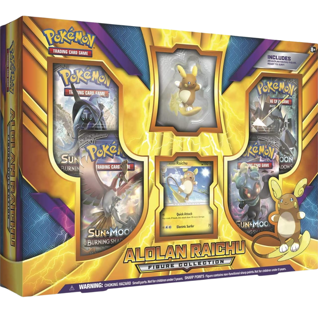 Alolan Raichu Figure Collection ( Sun & Moon ) Pokemon TCG