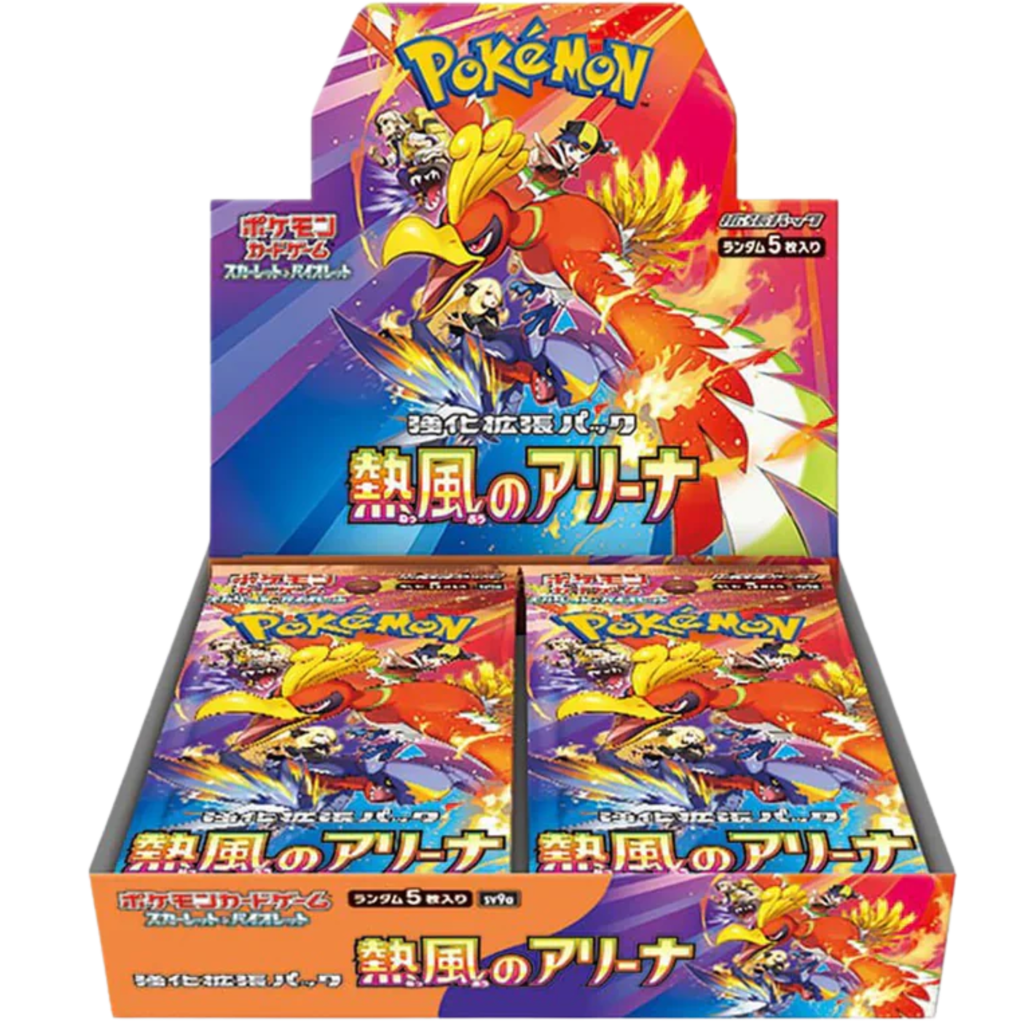 Heat Wave Arena Japanese Booster Box ( Scarlet & Violet ) Pokemon TCG