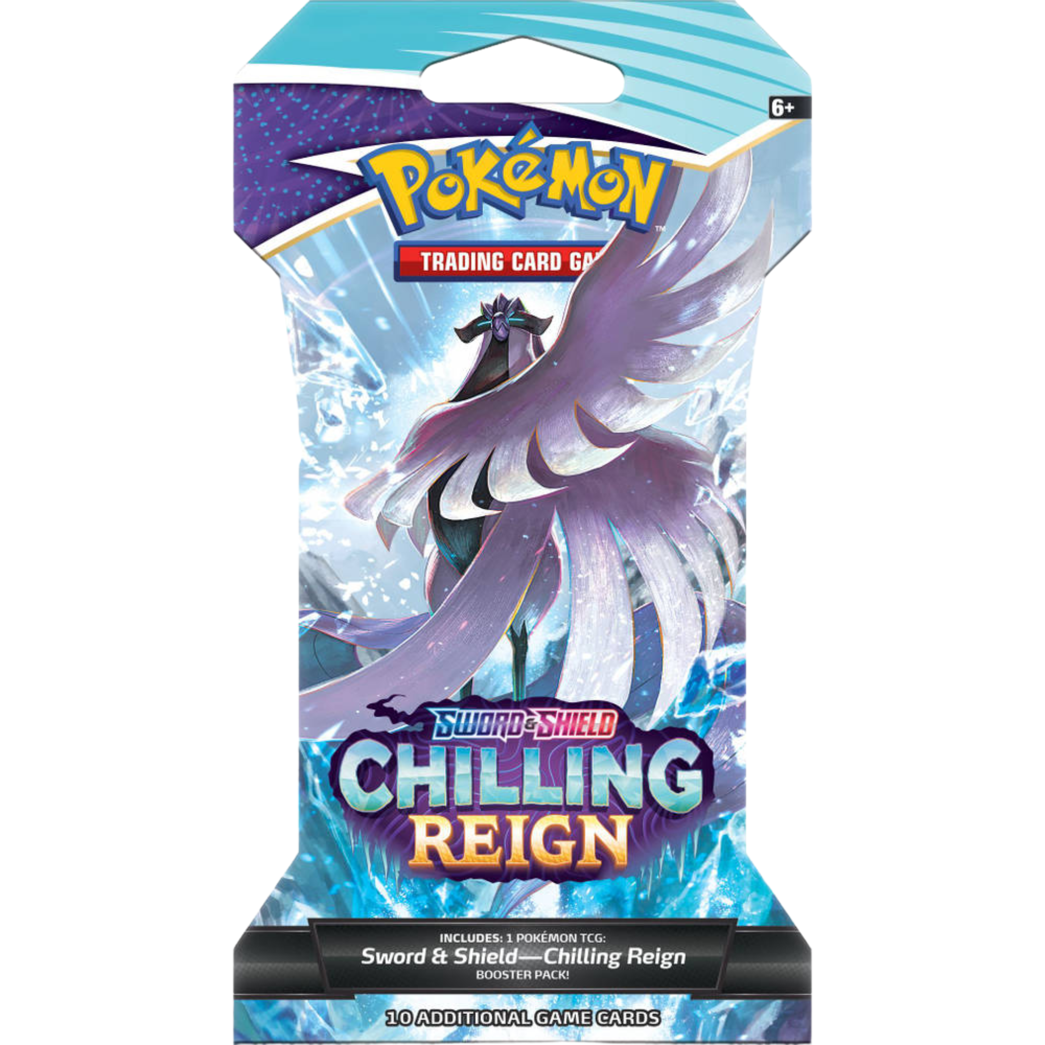 Chilling Reign Sleeved Booster Pack - Random Artwork ( Sword & Shield ) Pokemon TCG