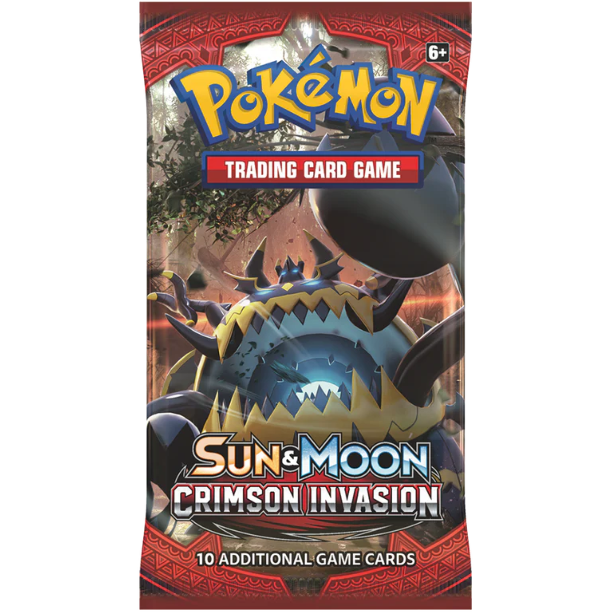 Crimson Invasion Booster Pack - Random Artwork ( Sun & Moon ) Pokemon TCG