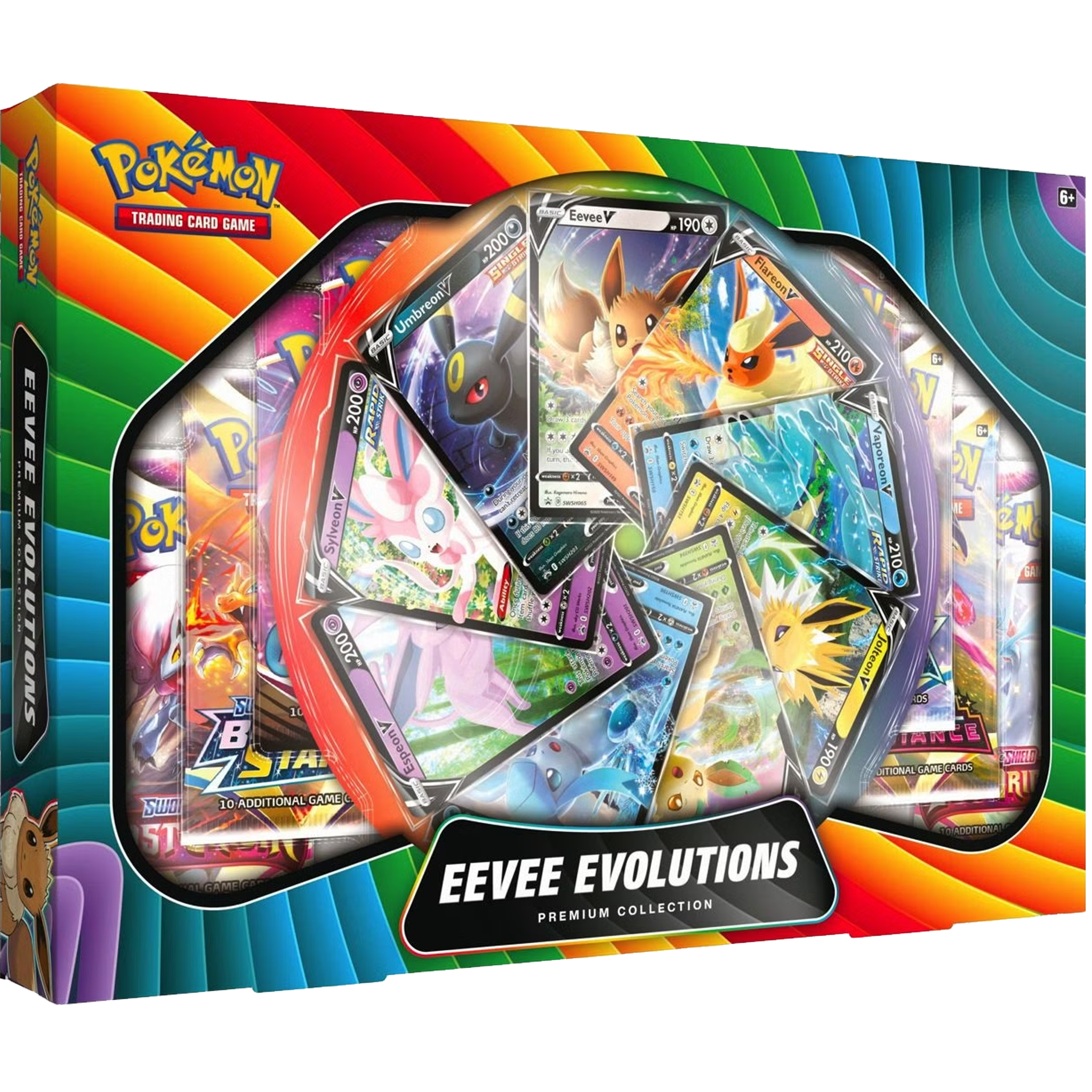 Eevee Evolutions Premium Collection Box ( Sword & Shield ) Pokemon TCG