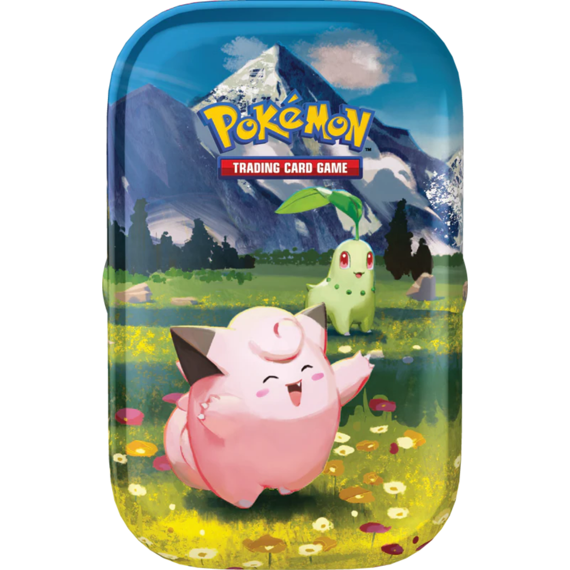 Ascended Heroes Mini Tin - Clefairy & Chikorita ( Mega Evolution ) Pokémon TCG