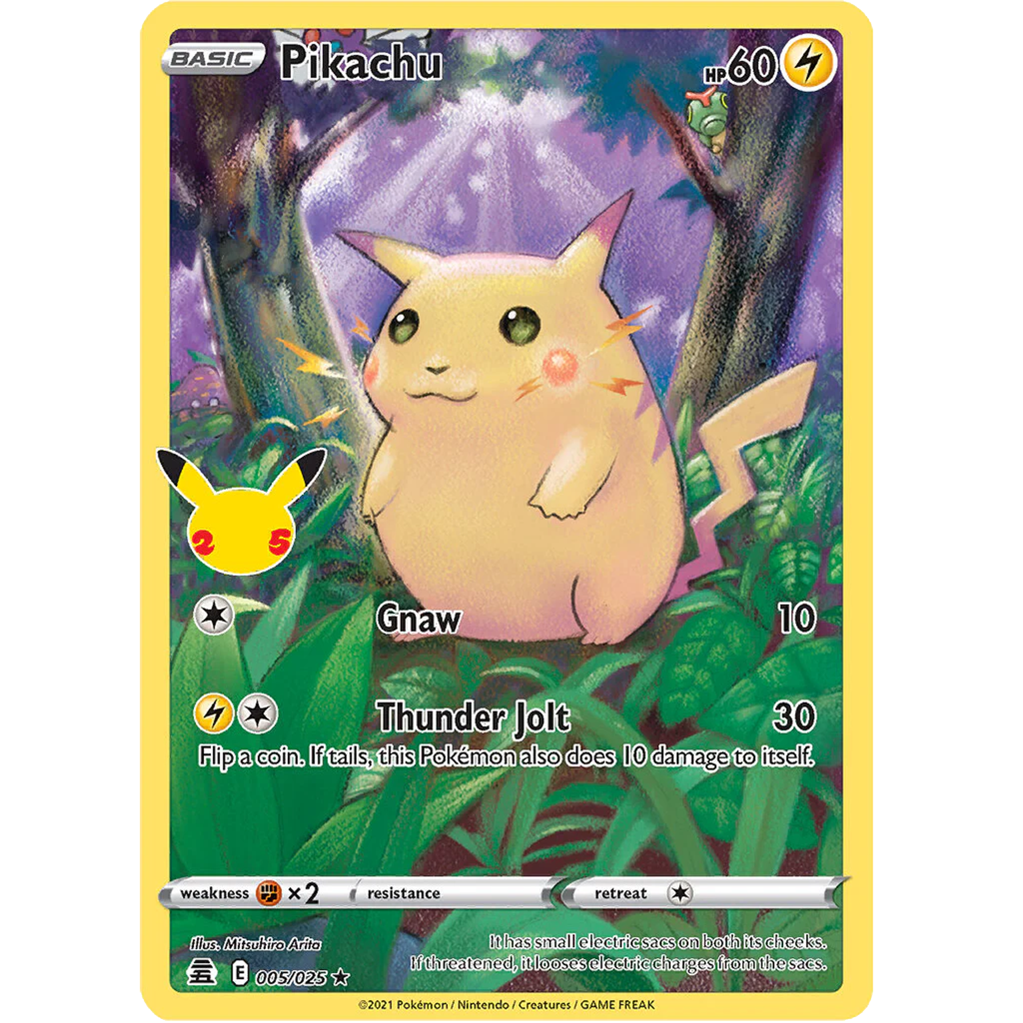 Pikachu (005/025) [Celebrations: 25th Anniversary]