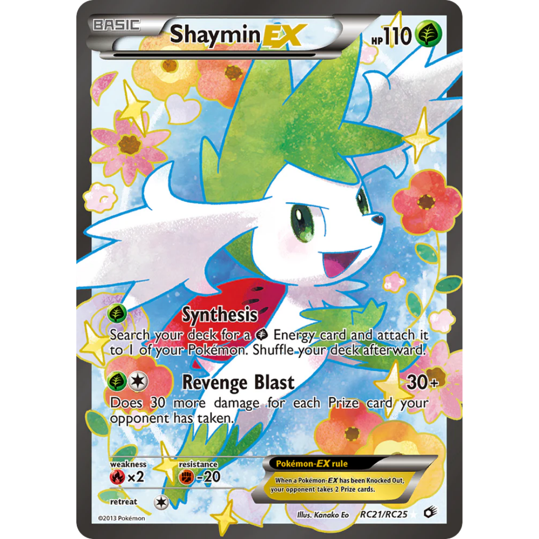 Shaymin EX (RC21/RC25) [Black & White: Legendary Treasures]