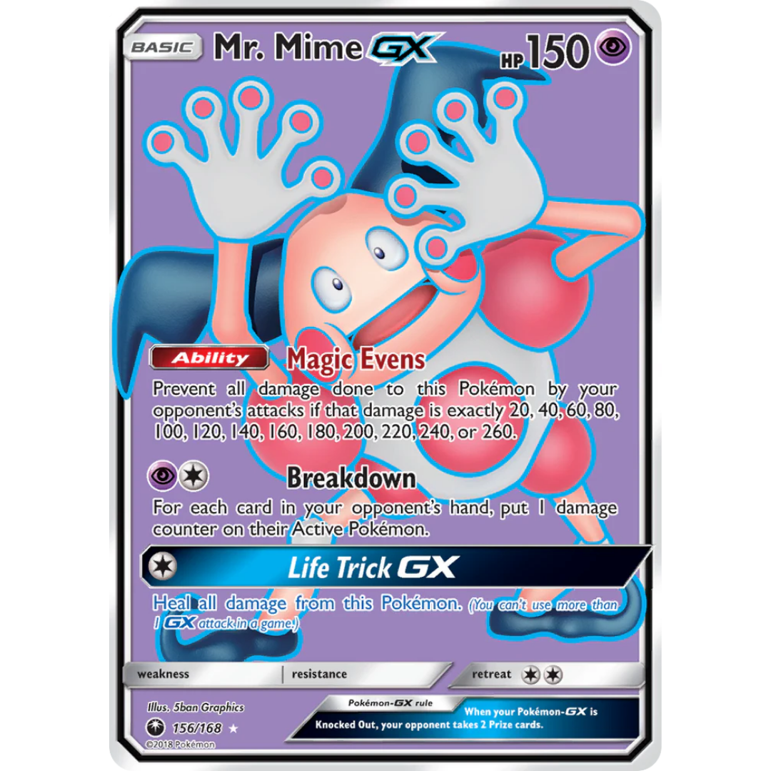 Mr. Mime GX (156/168) [Sun & Moon: Celestial Storm]