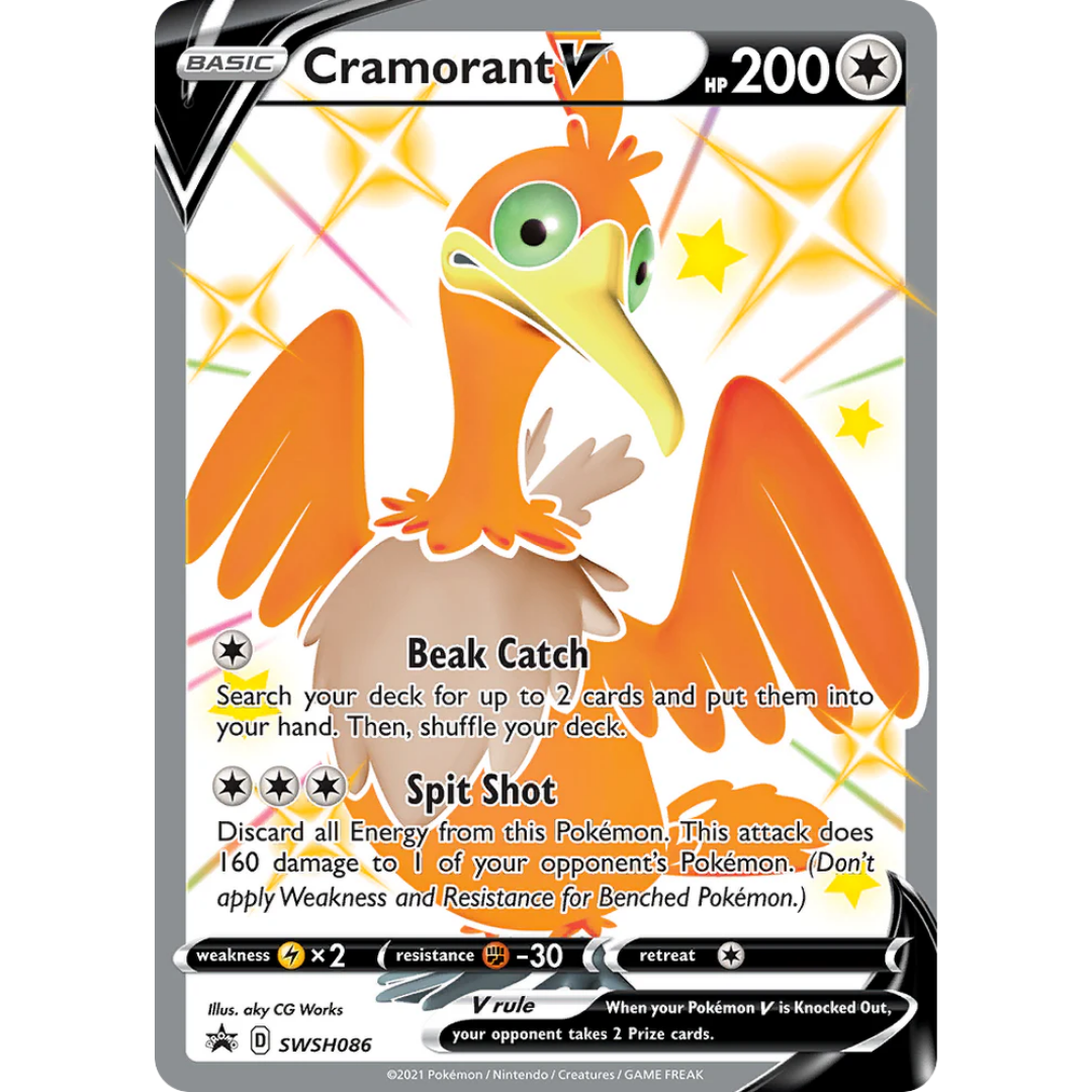Cramorant V (SWSH086) [Sword & Shield: Black Star Promos]