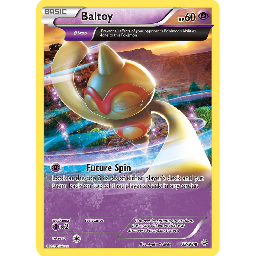 Baltoy Reverse Holofoil (32/98) [XY: Ancient Origins]