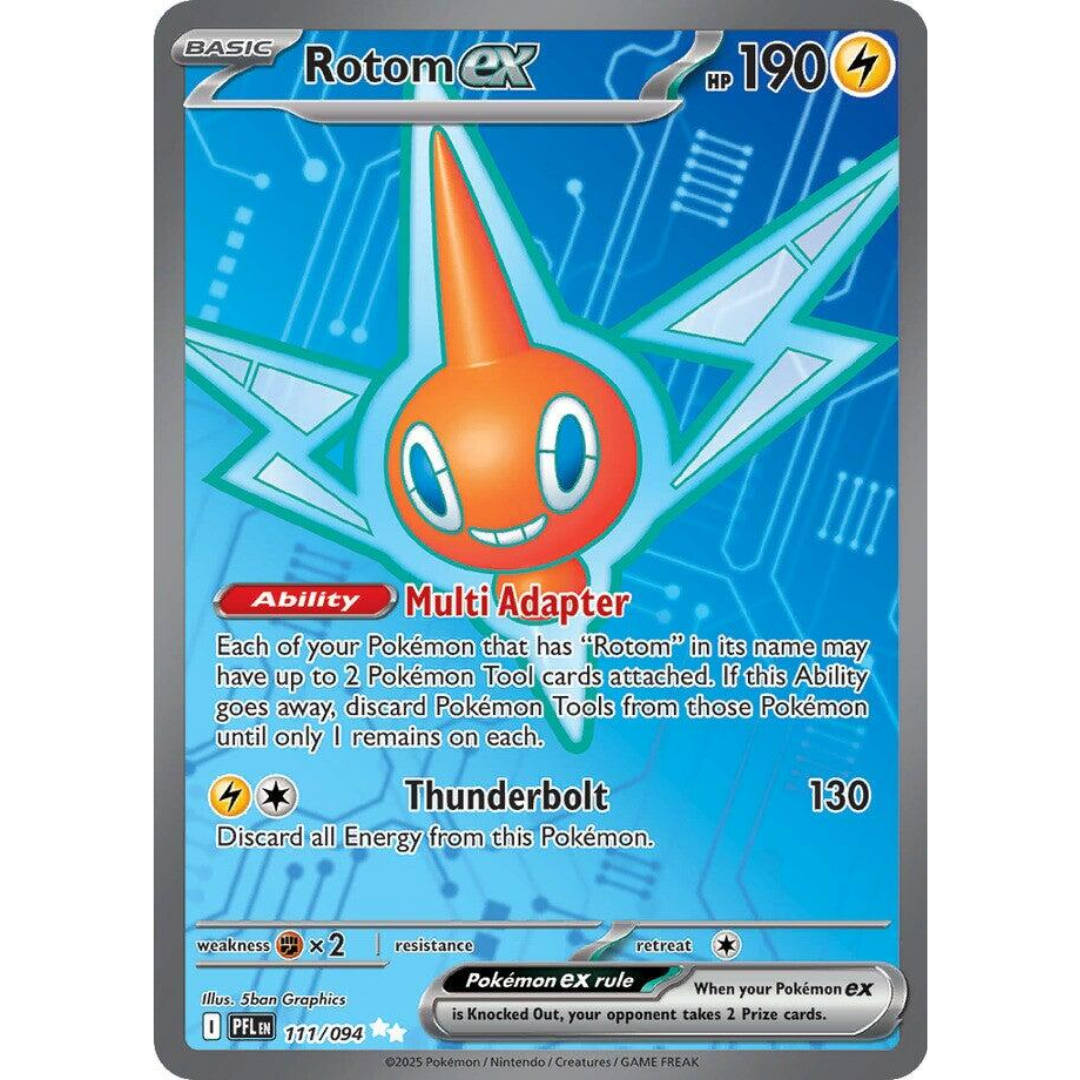 Rotom ex (111/094) [Mega Evolution: Phantasmal Flames]