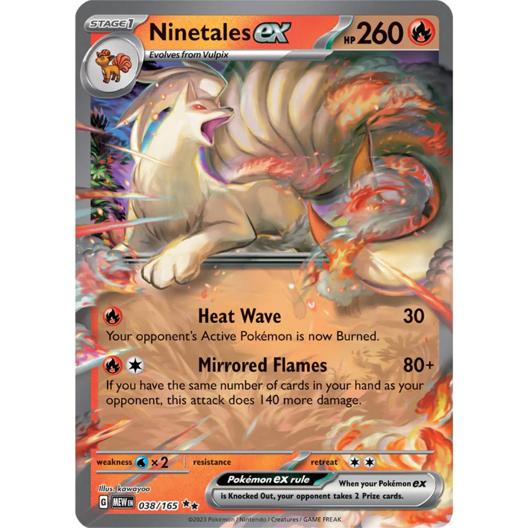 Ninetales ex (038/165) [Scarlet & Violet 151]