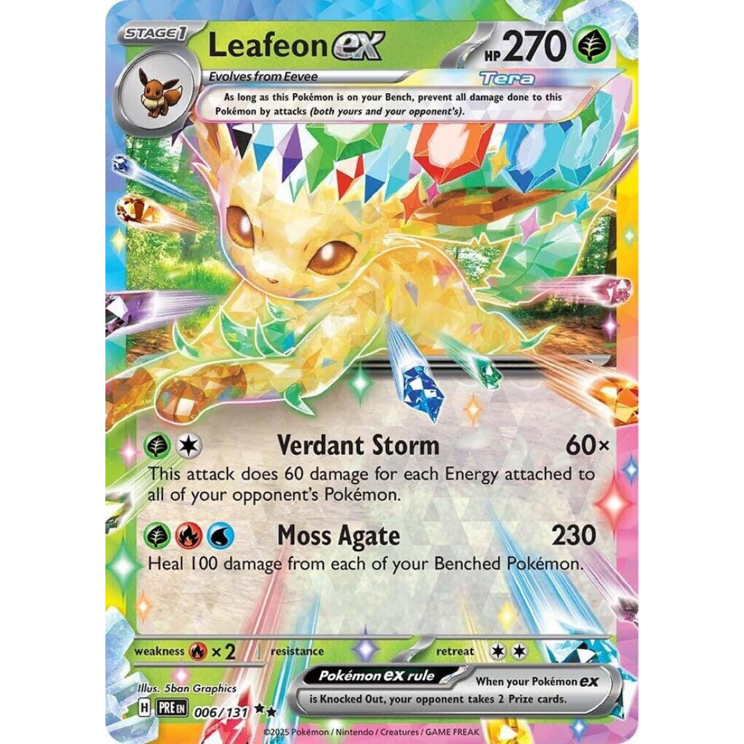 Leafeon ex (006/131) [Scarlet & Violet: Prismatic Evolutions]