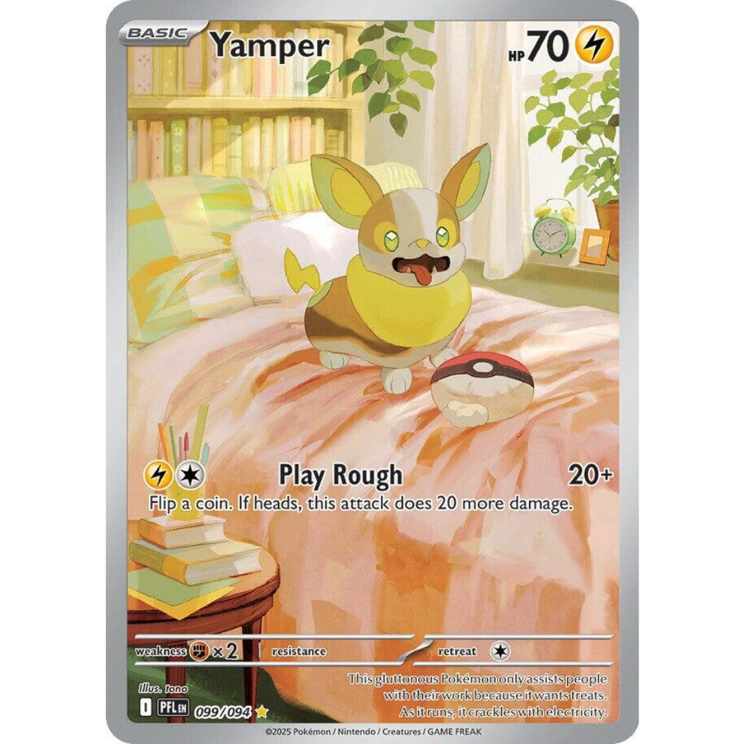 Yamper (099/094) [Mega Evolution: Phantasmal Flames]