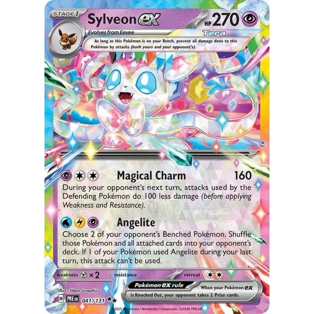Sylveon ex (041/131) [Scarlet & Violet: Prismatic Evolutions]